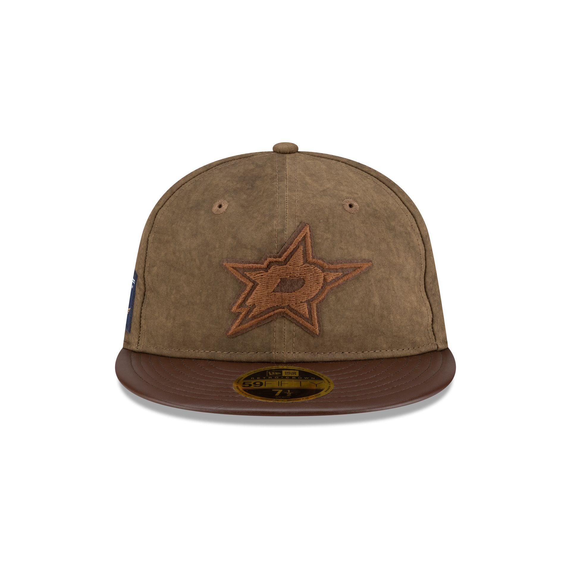 Alternative view of Dallas Stars Utility Linen Retro Crown 59Fifty Fitted Hat