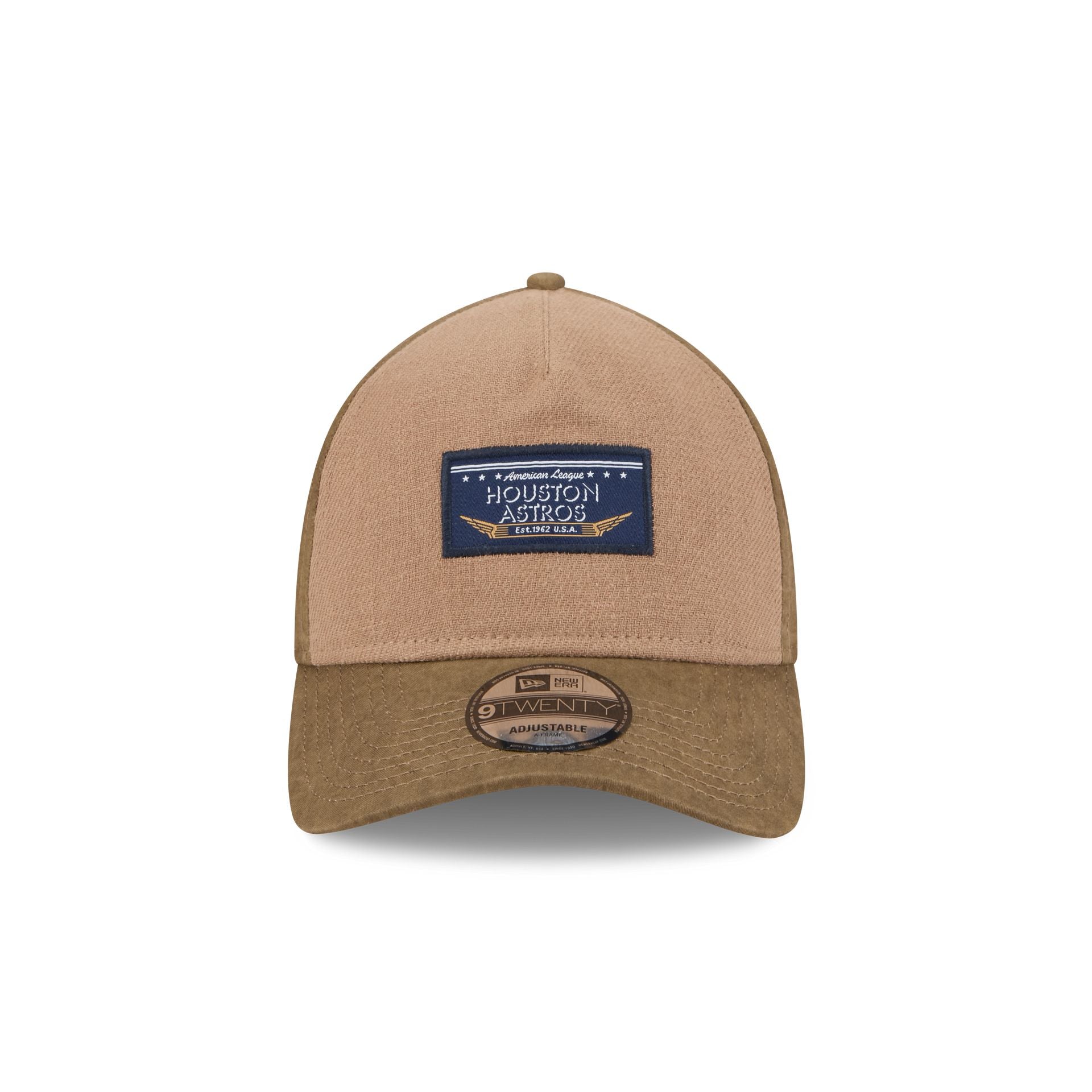 Alternative view of Houston Astros Utility Linen 9Twenty A-Frame Adjustable Hat