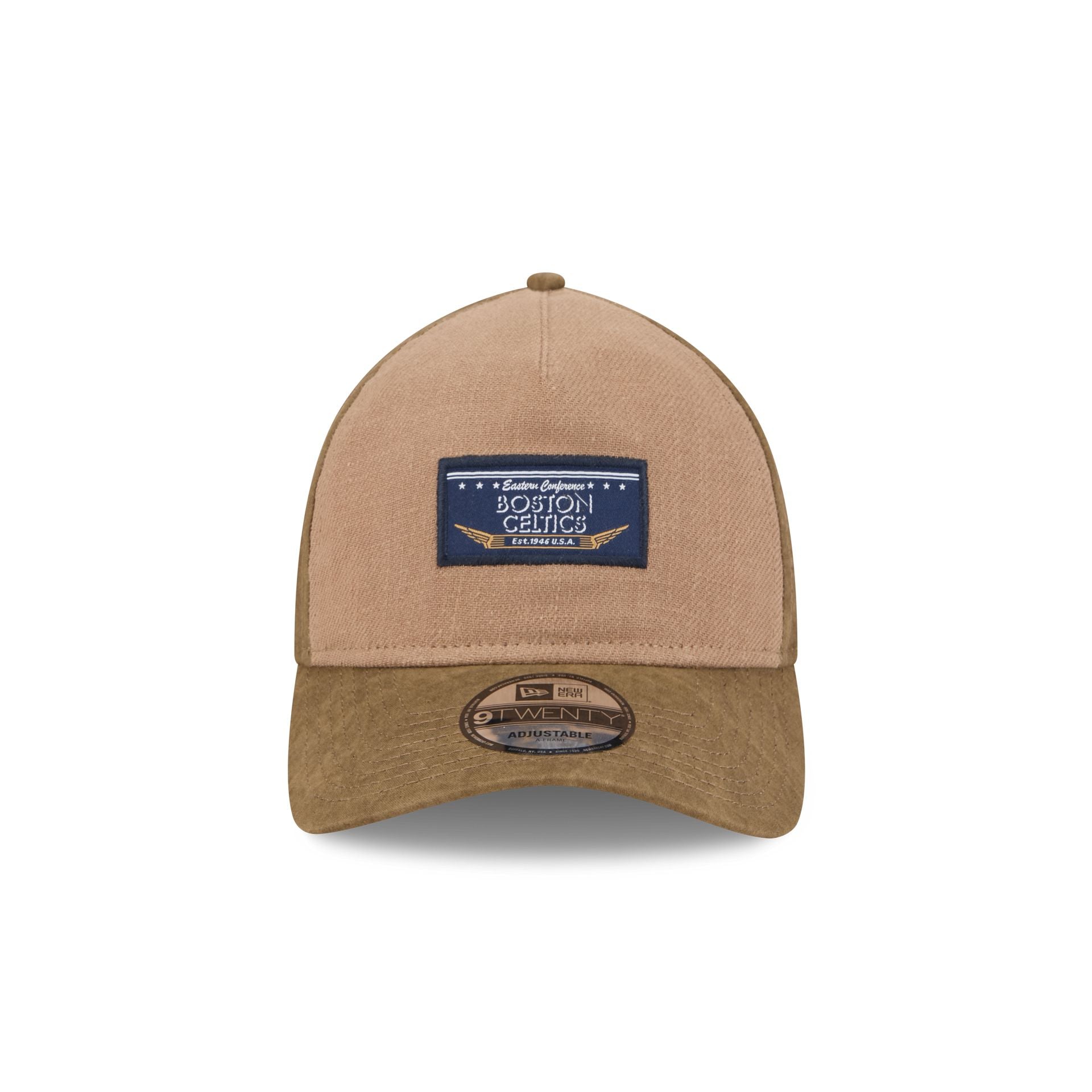 Alternative view of Boston Celtics Utility Linen 9Twenty A-Frame Adjustable Hat