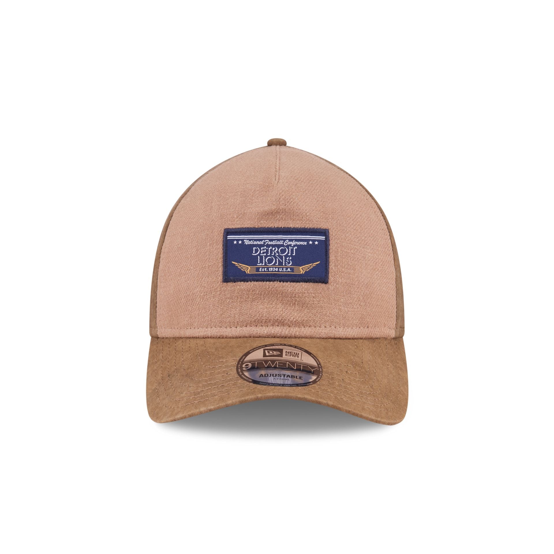Alternative view of Detroit Lions Utility Linen 9Twenty A-Frame Adjustable Hat