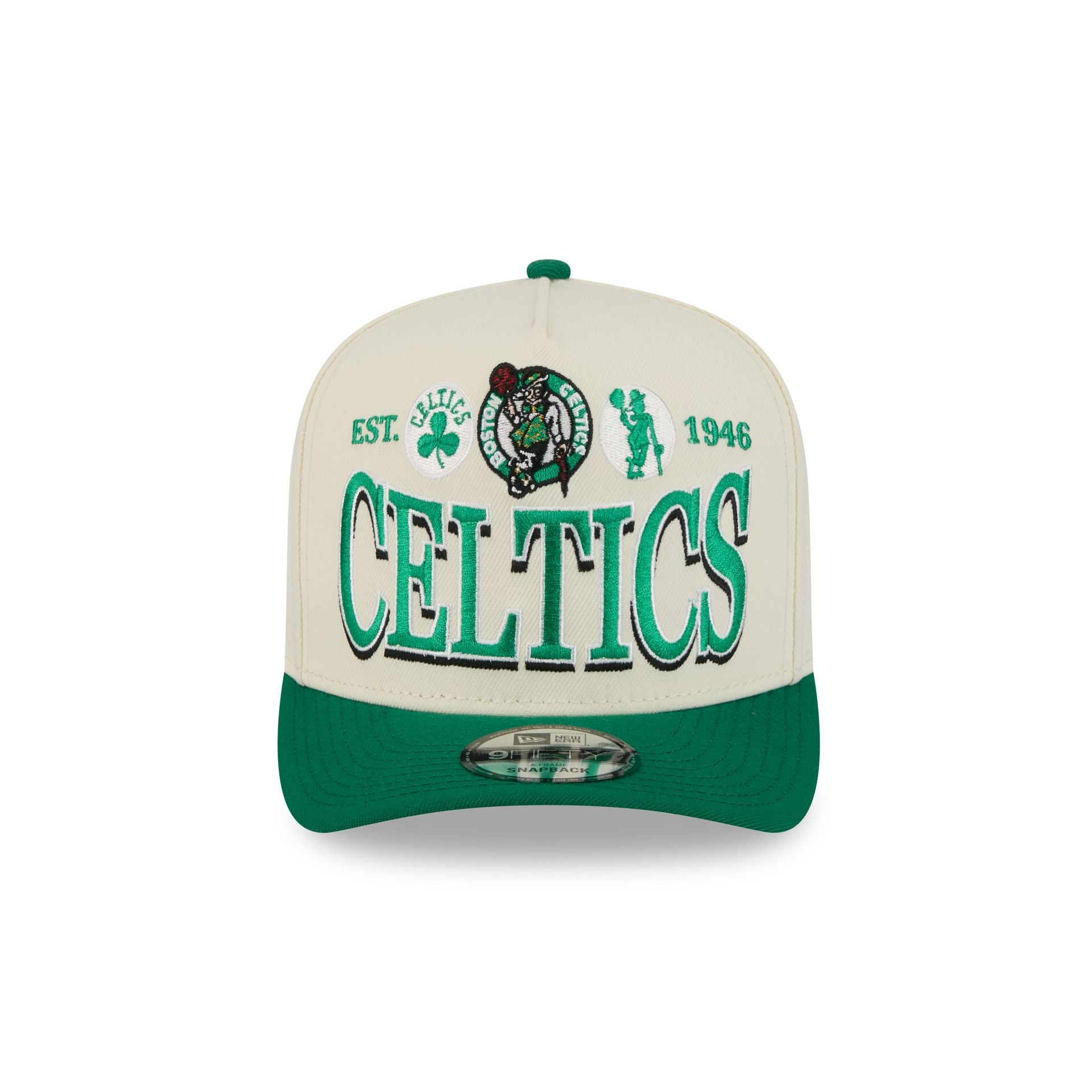Alternative view of Boston Celtics All-Star Game Established 9Fifty A-Frame Snapback Hat