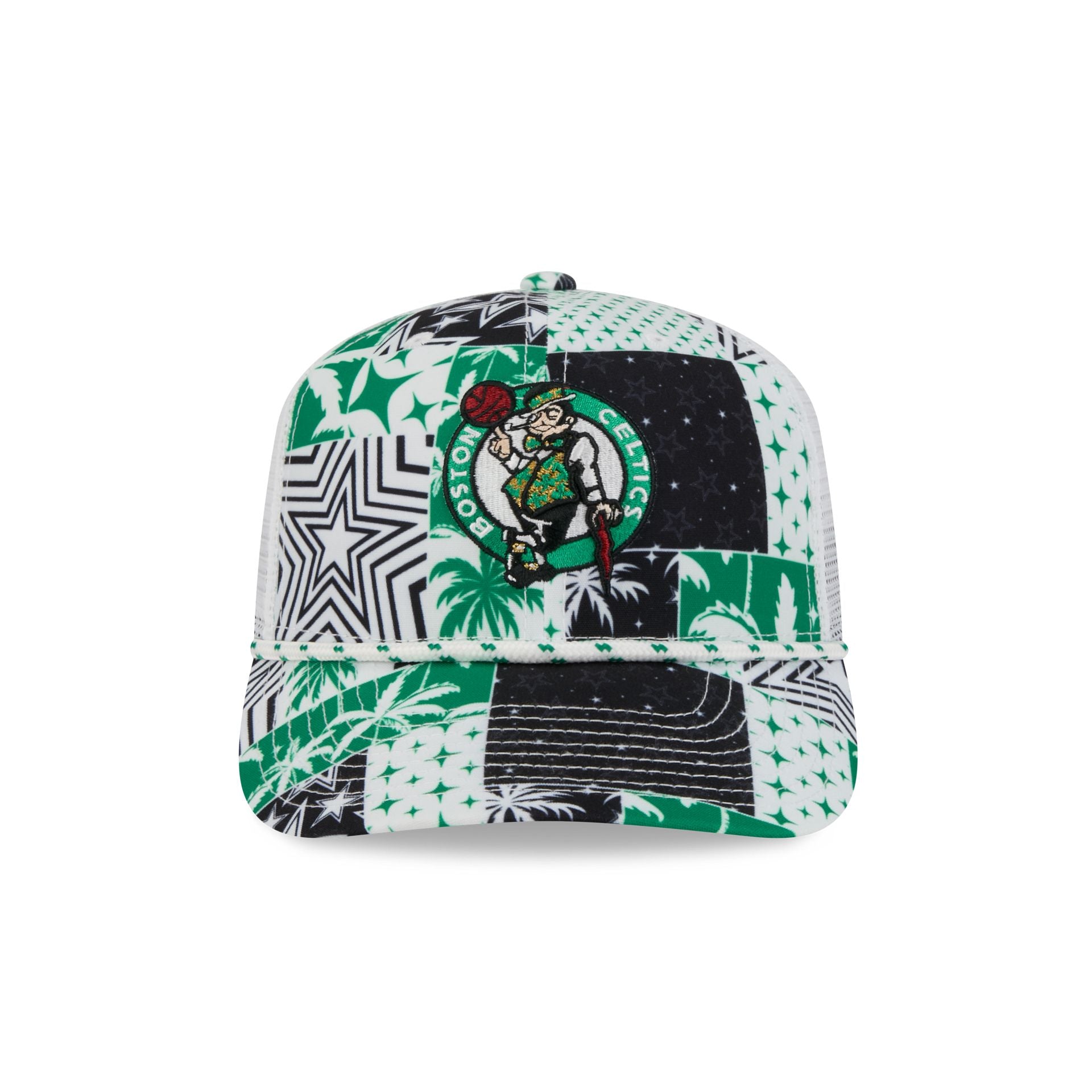 Alternative view of Boston Celtics 2026 All-Star Game Quilt 9Seventy Trucker