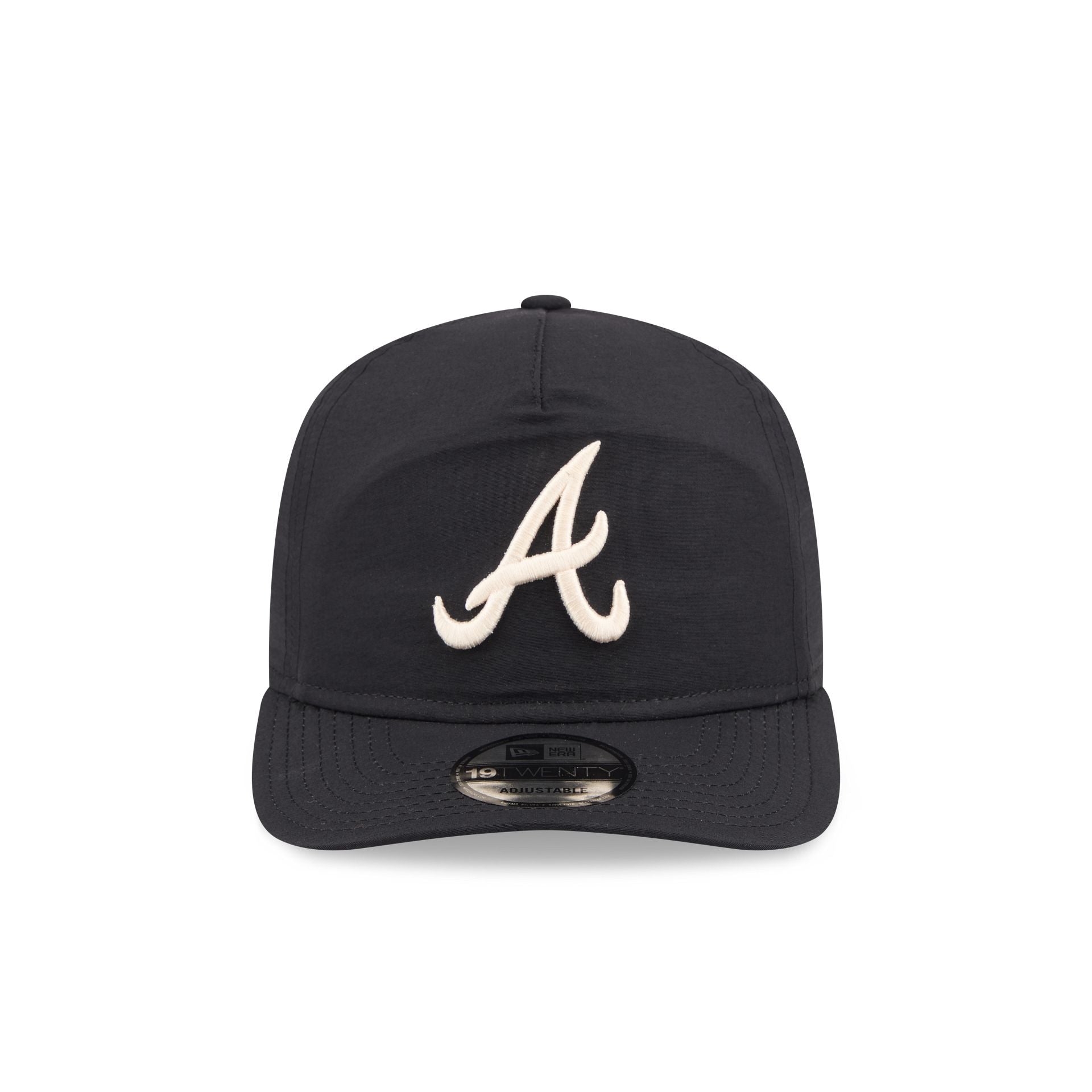 Alternative view of Atlanta Braves Black Nylon 19Twenty Snapback Hat