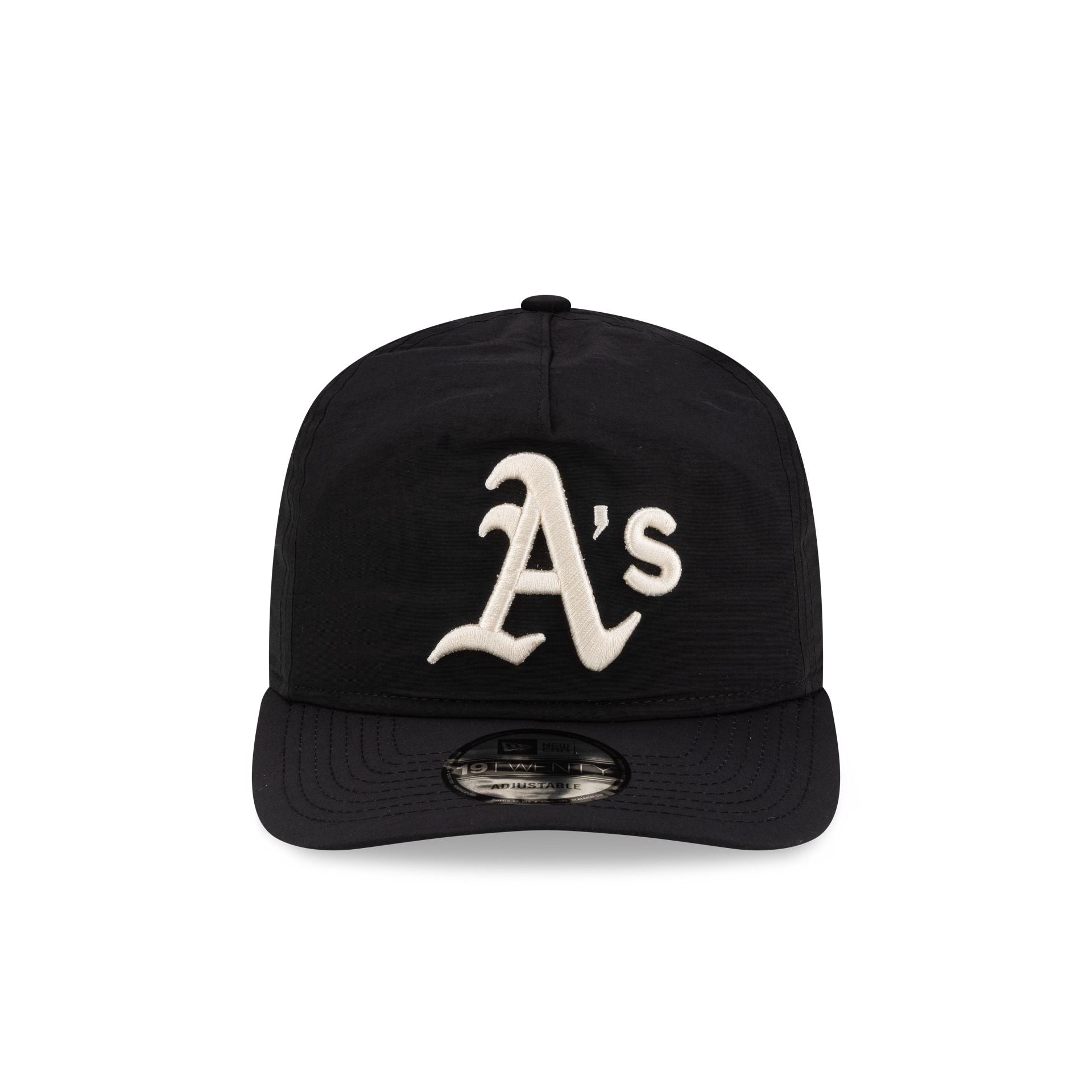 Alternative view of Athletics Black Nylon 19Twenty Snapback Hat