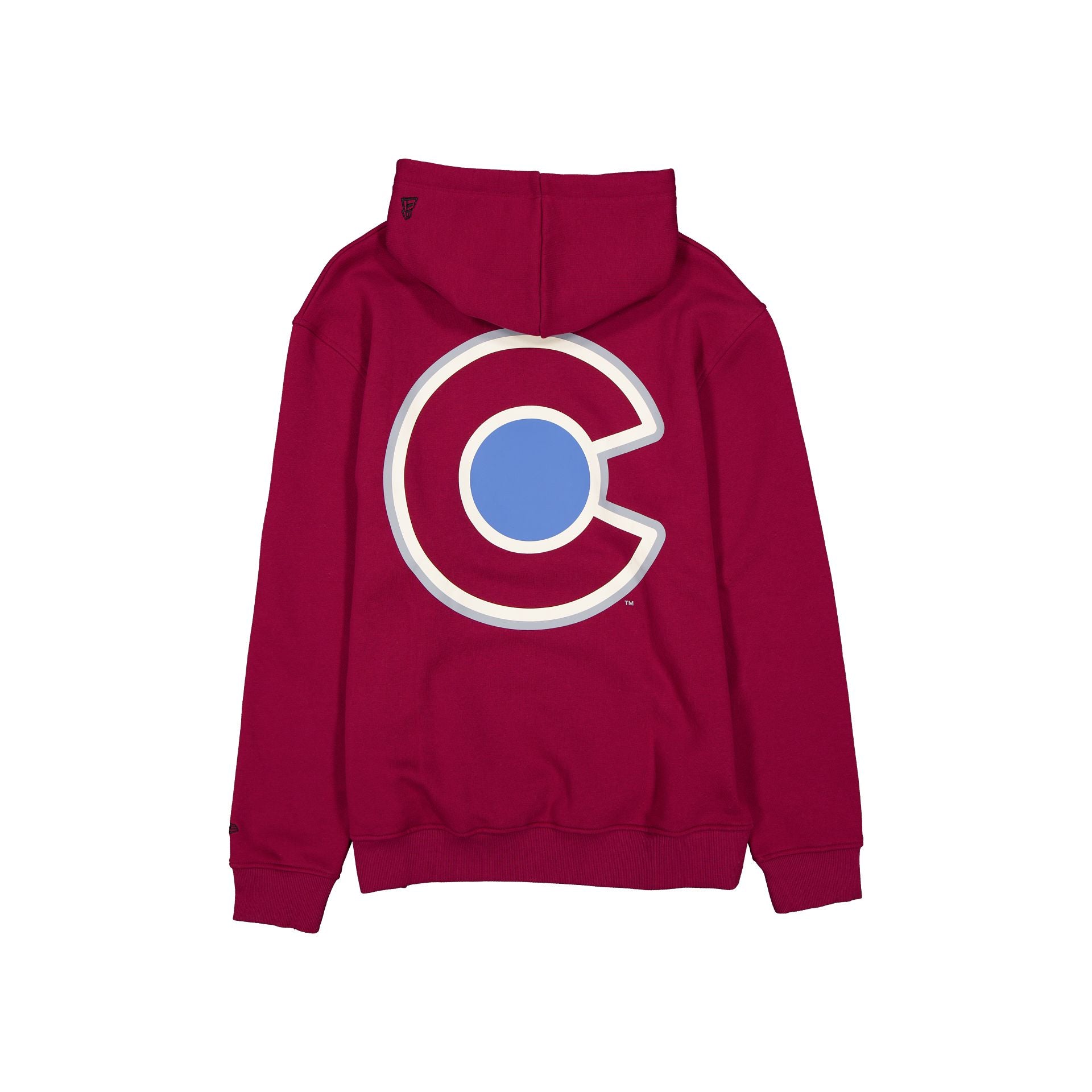 Alternative view of Colorado Avalanche Retro Red Hoodie