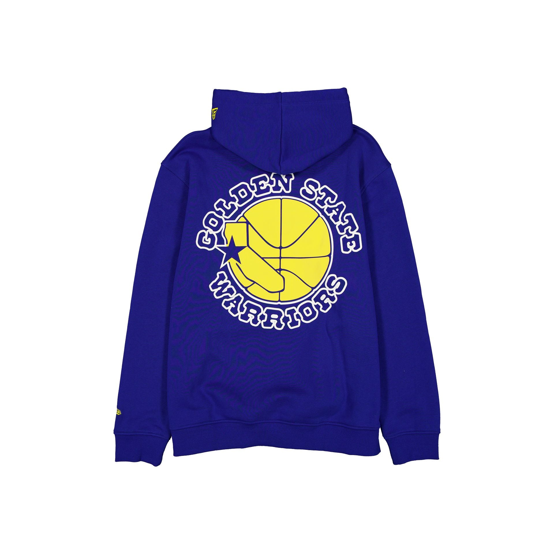 Alternative view of Golden State Warriors Retro Blue Hoodie