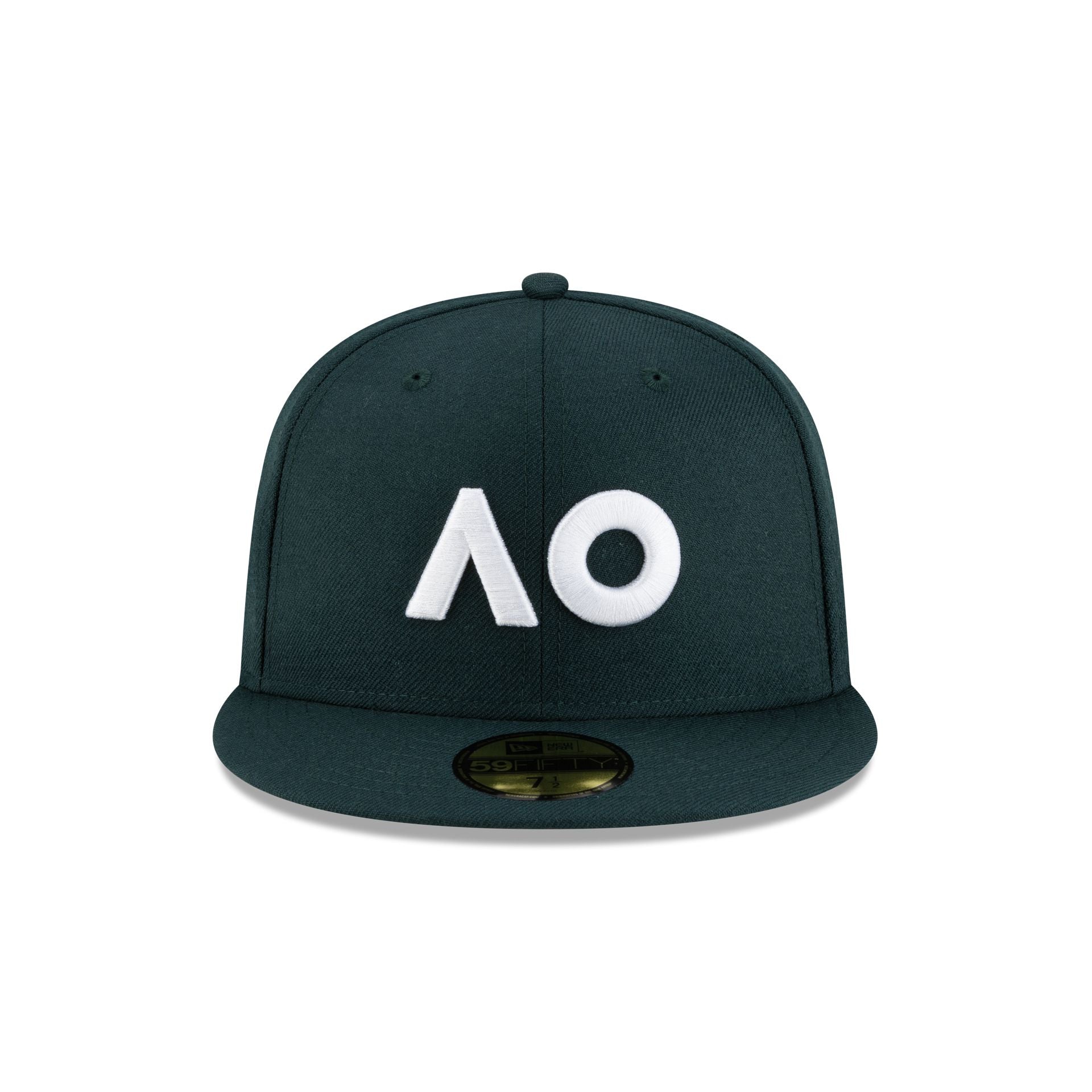 Alternative view of 2026 Australian Open Dark Green 59Fifty Fitted Hat