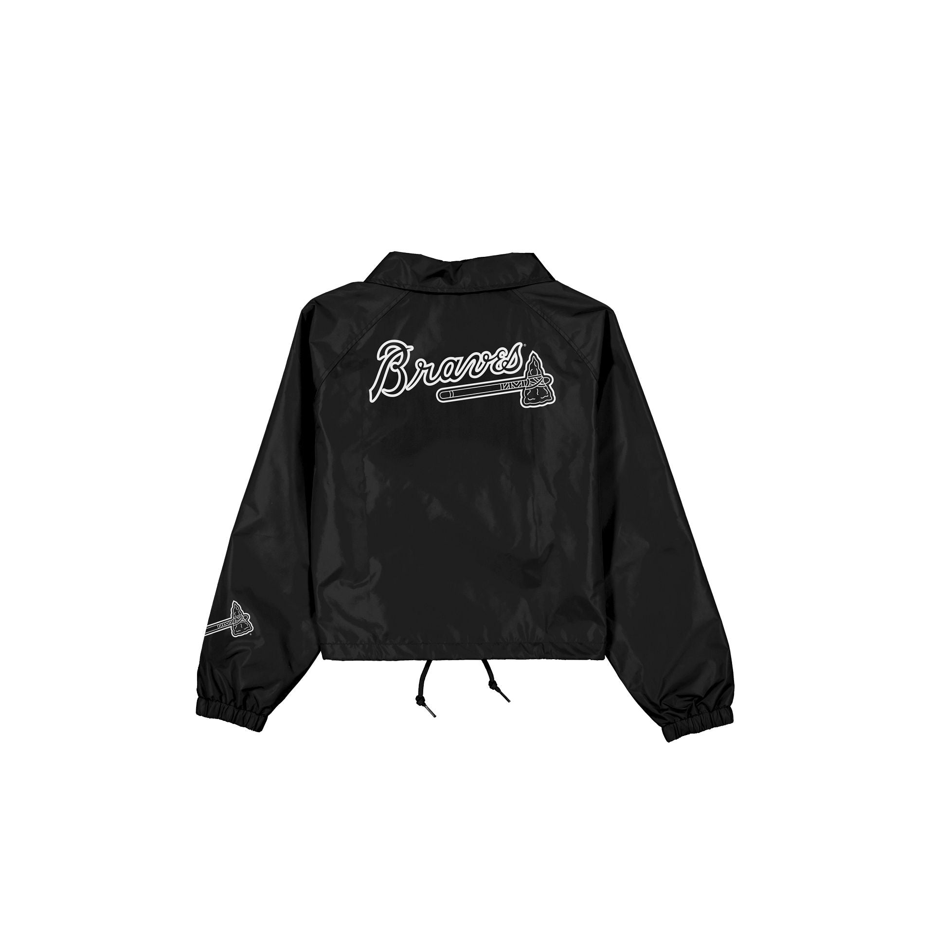 Alternative view of Atlanta Braves Game Day Women's Black Jacket