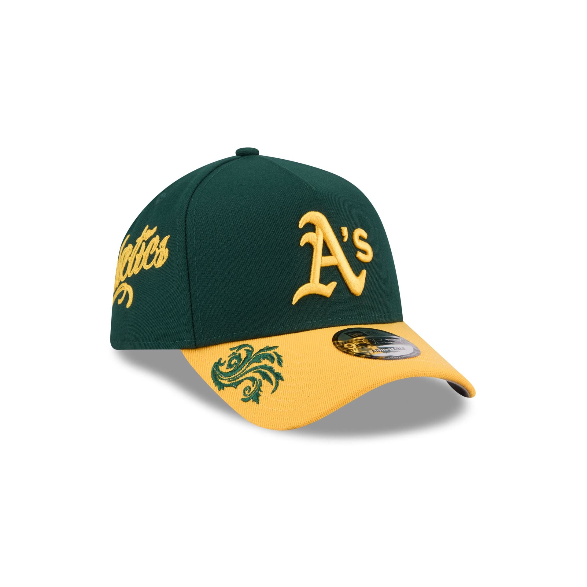 Athletics Script 9Forty A-Frame Snapback Hat