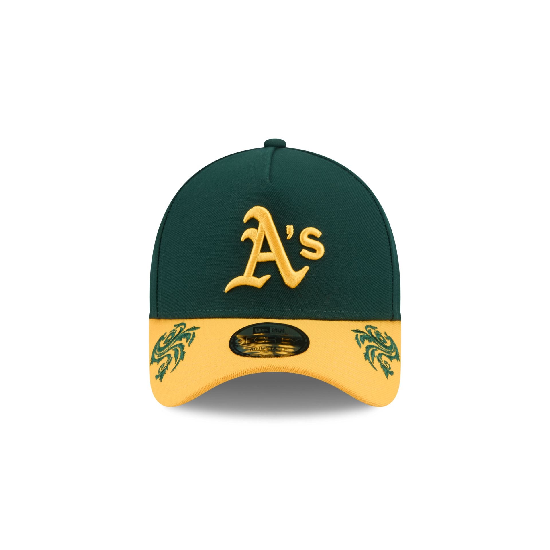 Alternative view of Athletics Script 9Forty A-Frame Snapback Hat