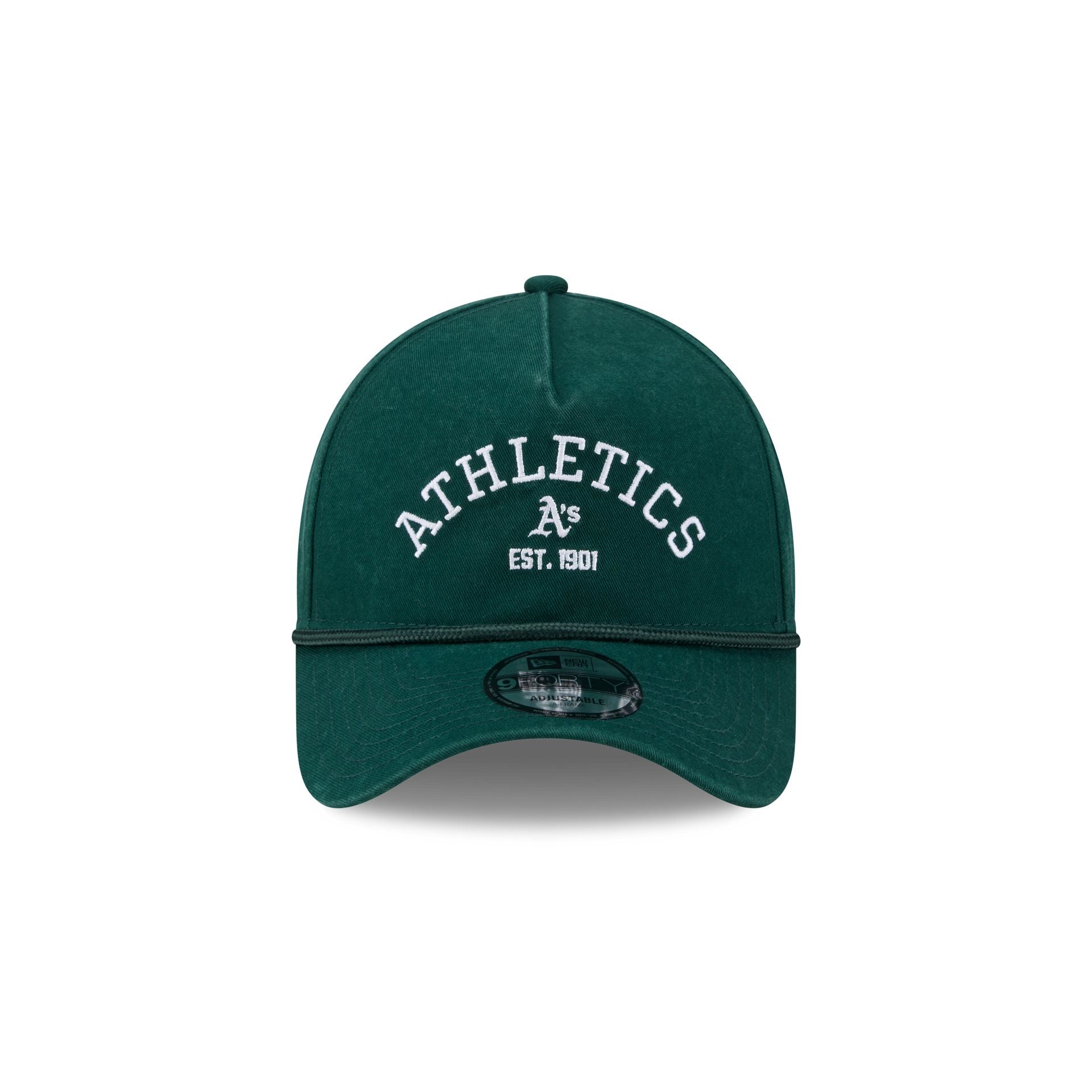 Alternative view of Athletics Stacked Rope 9Forty A-Frame Snapback Hat