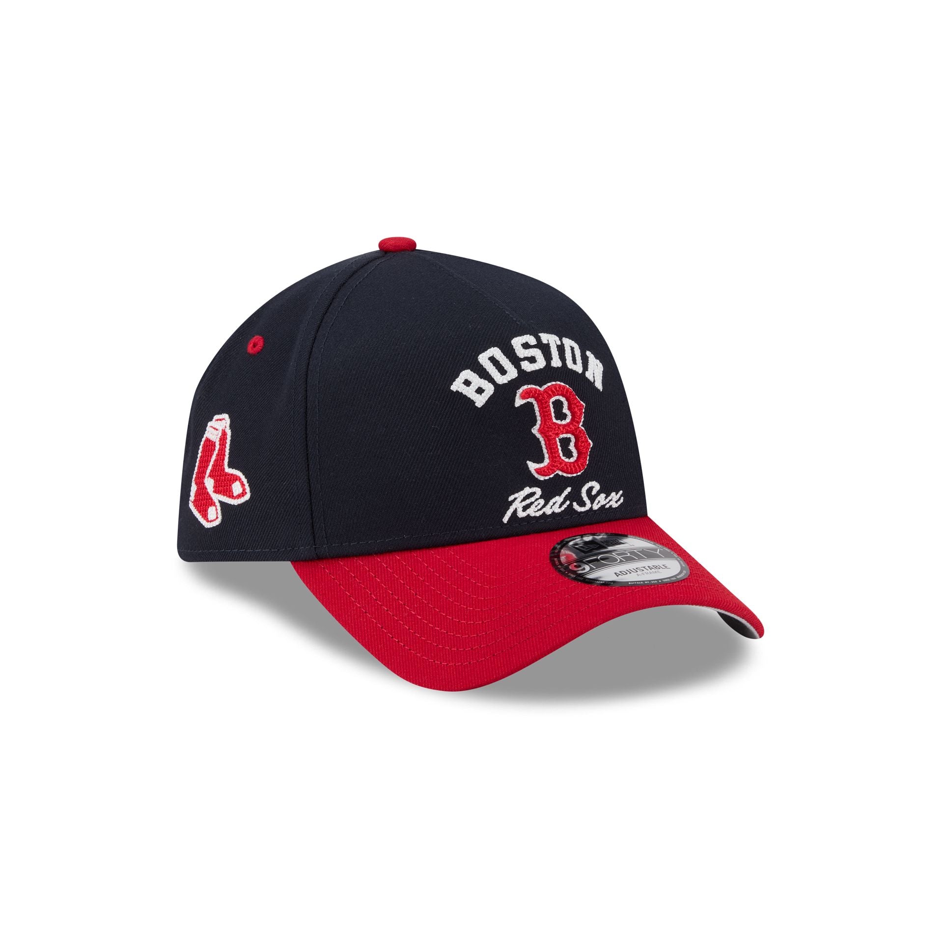 Boston Red Sox Arched 9Forty A-Frame Snapback Hat