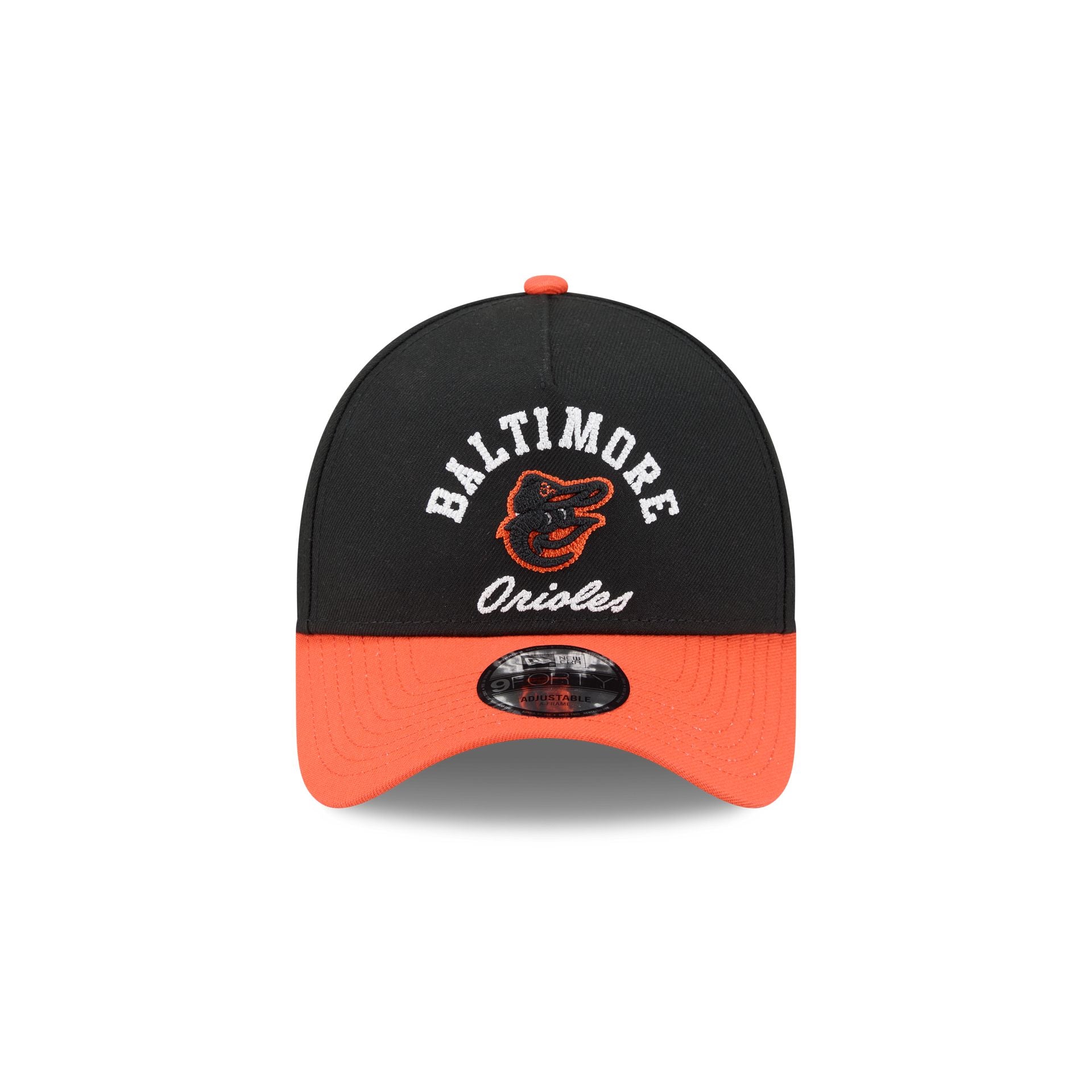 Alternative view of Baltimore Orioles Arched 9Forty A-Frame Snapback Hat