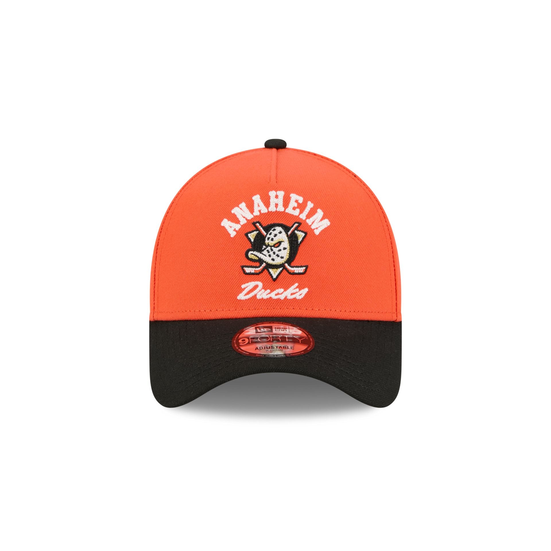Alternative view of Anaheim Ducks Arched 9Forty A-Frame Snapback Hat