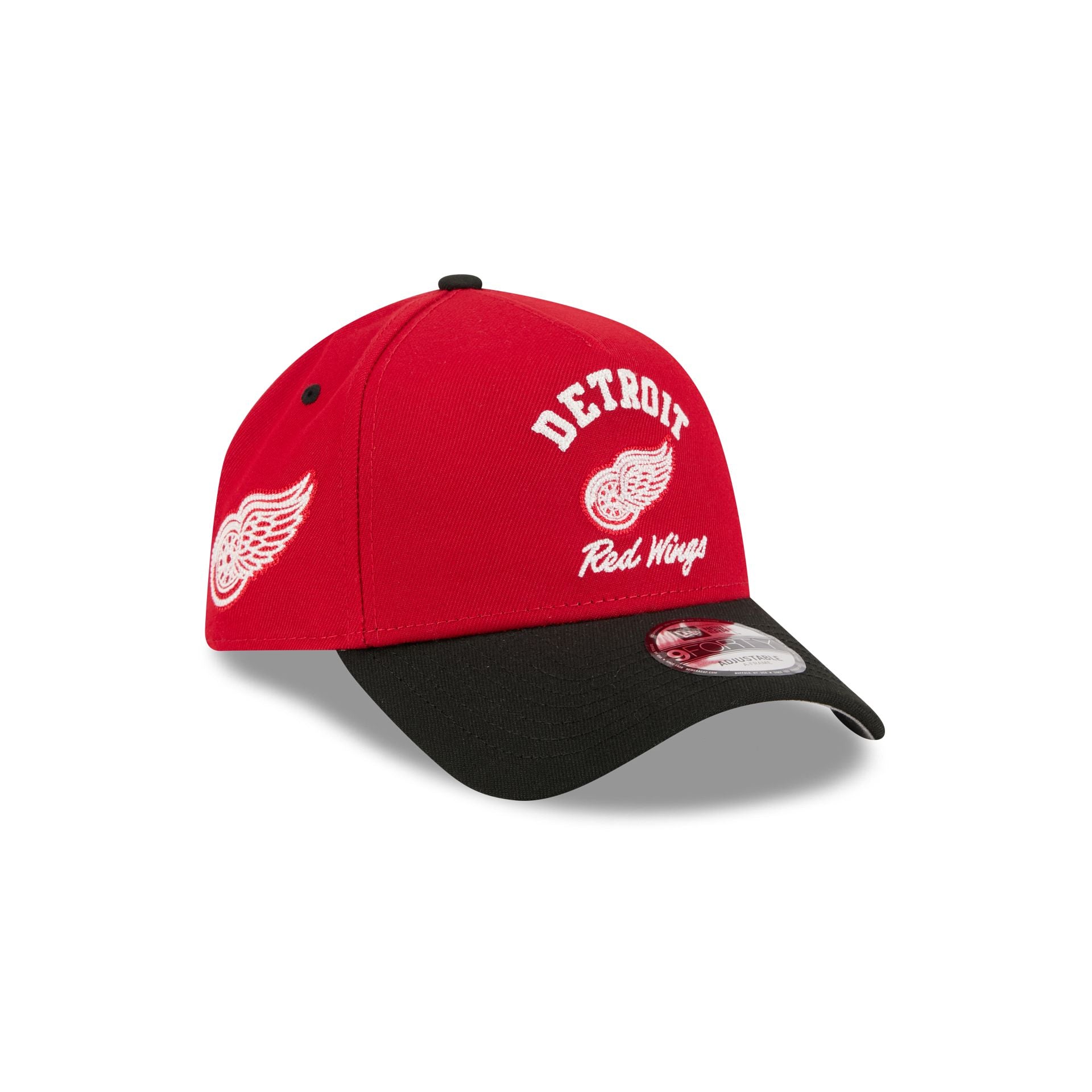 Detroit Red Wings Arched 9Forty A-Frame Snapback Hat