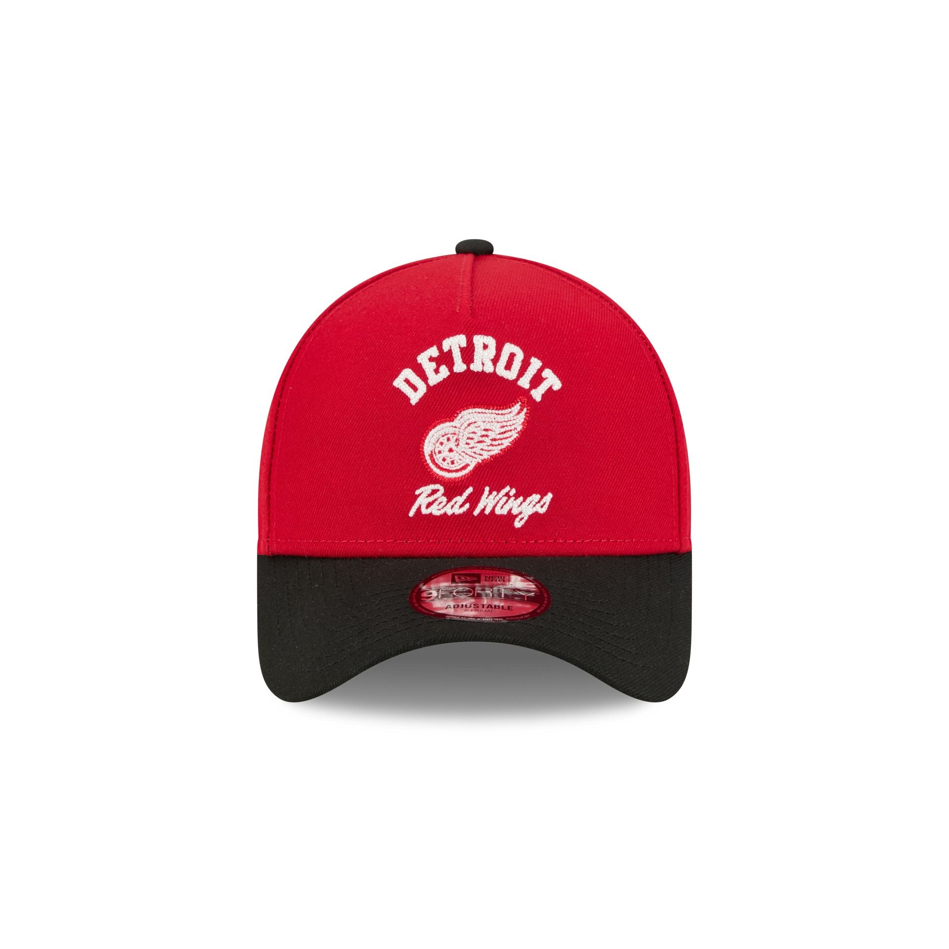 Alternative view of Detroit Red Wings Arched 9Forty A-Frame Snapback Hat