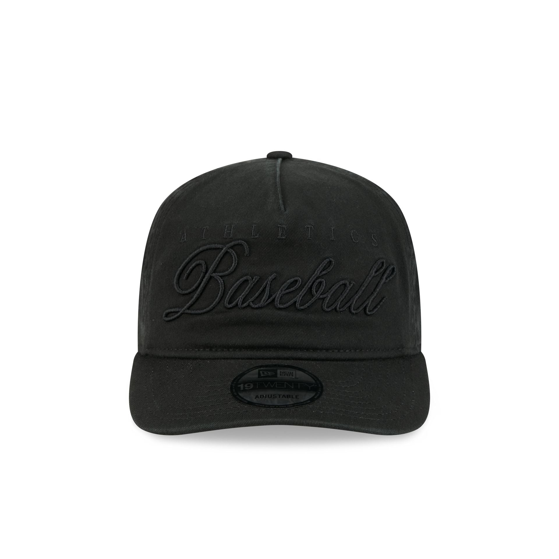 Alternative view of Athletics All Black Scripted 19Twenty Adjustable Hat
