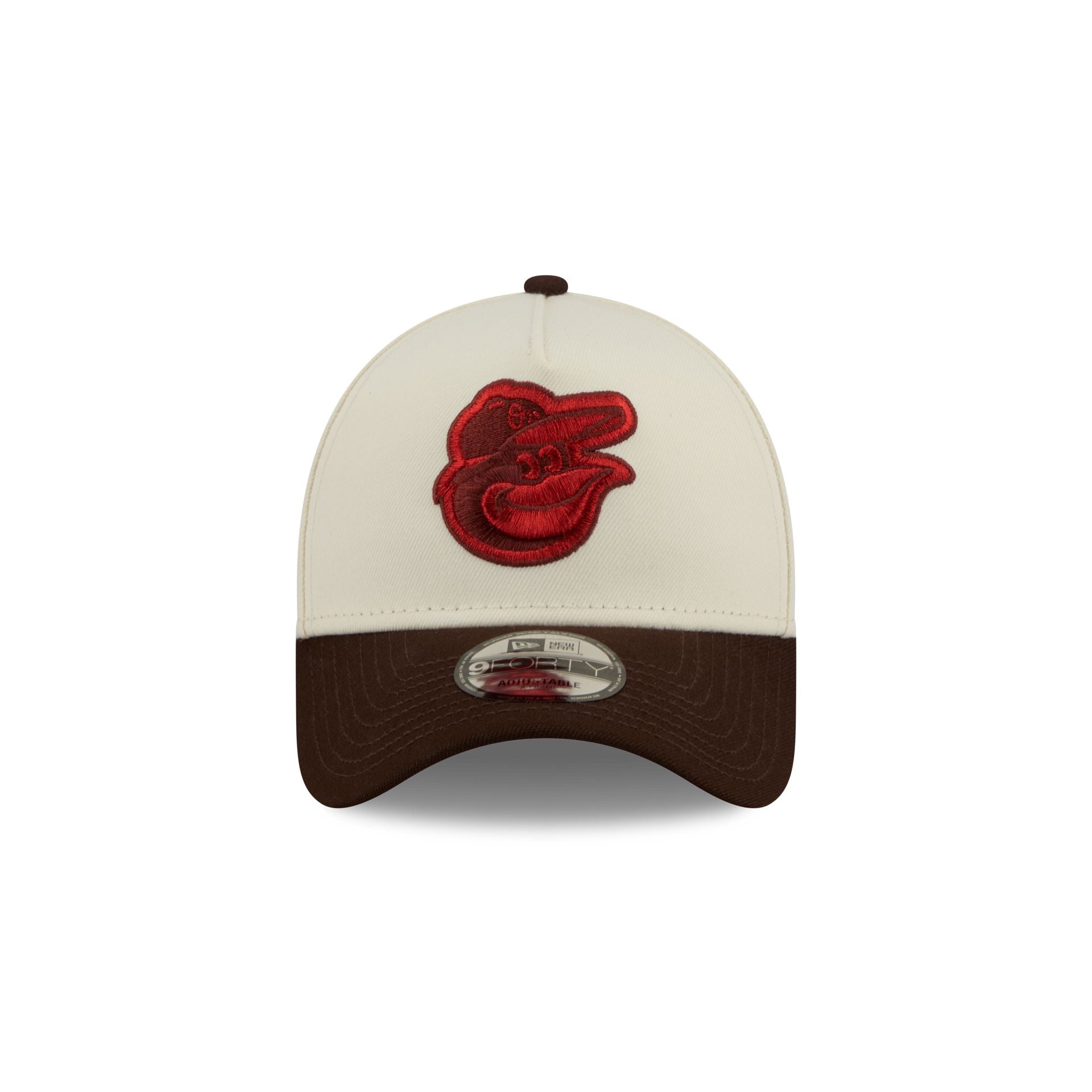 Alternative view of Baltimore Orioles City Script 9Forty A-Frame Snapback Hat