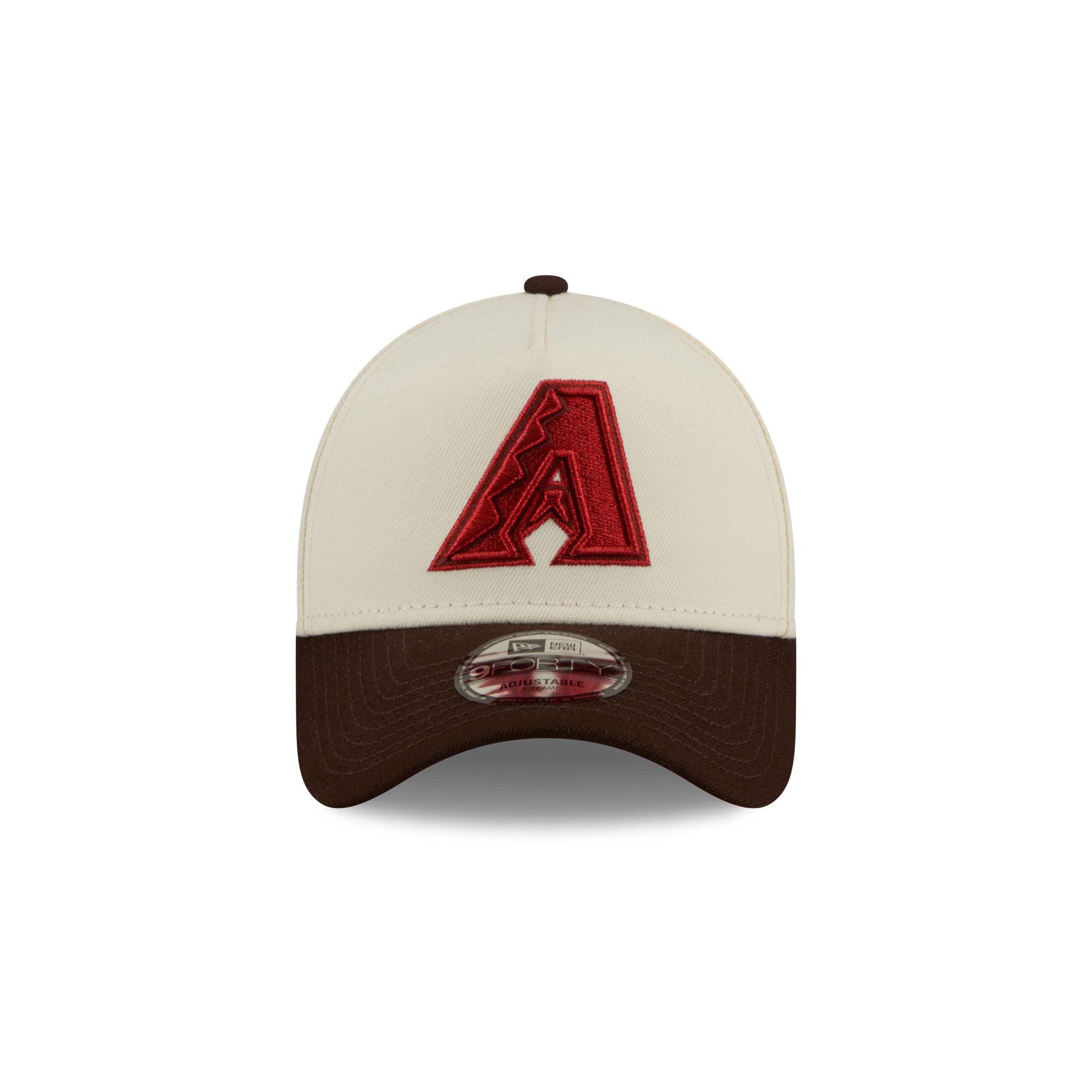 Alternative view of Arizona Diamondbacks City Script 9Forty A-Frame Snapback Hat