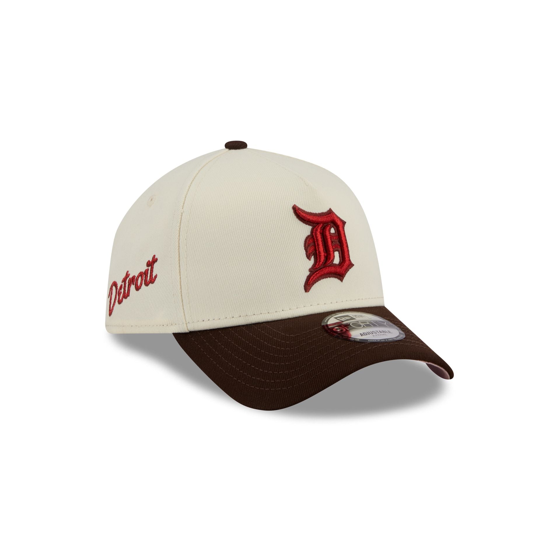 Detroit Tigers City Script 9Forty A-Frame Snapback Hat