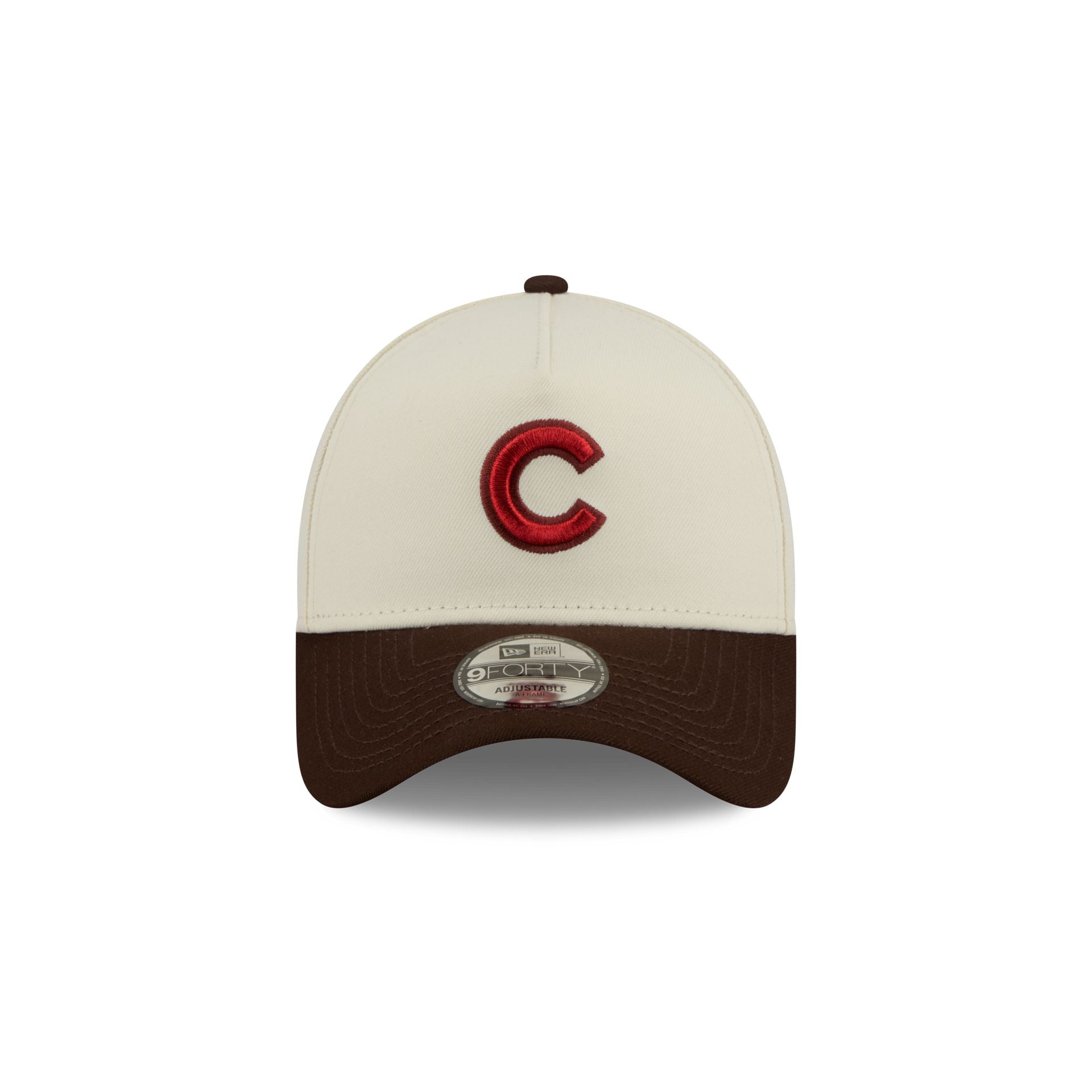 Alternative view of Chicago Cubs City Script 9Forty A-Frame Snapback Hat