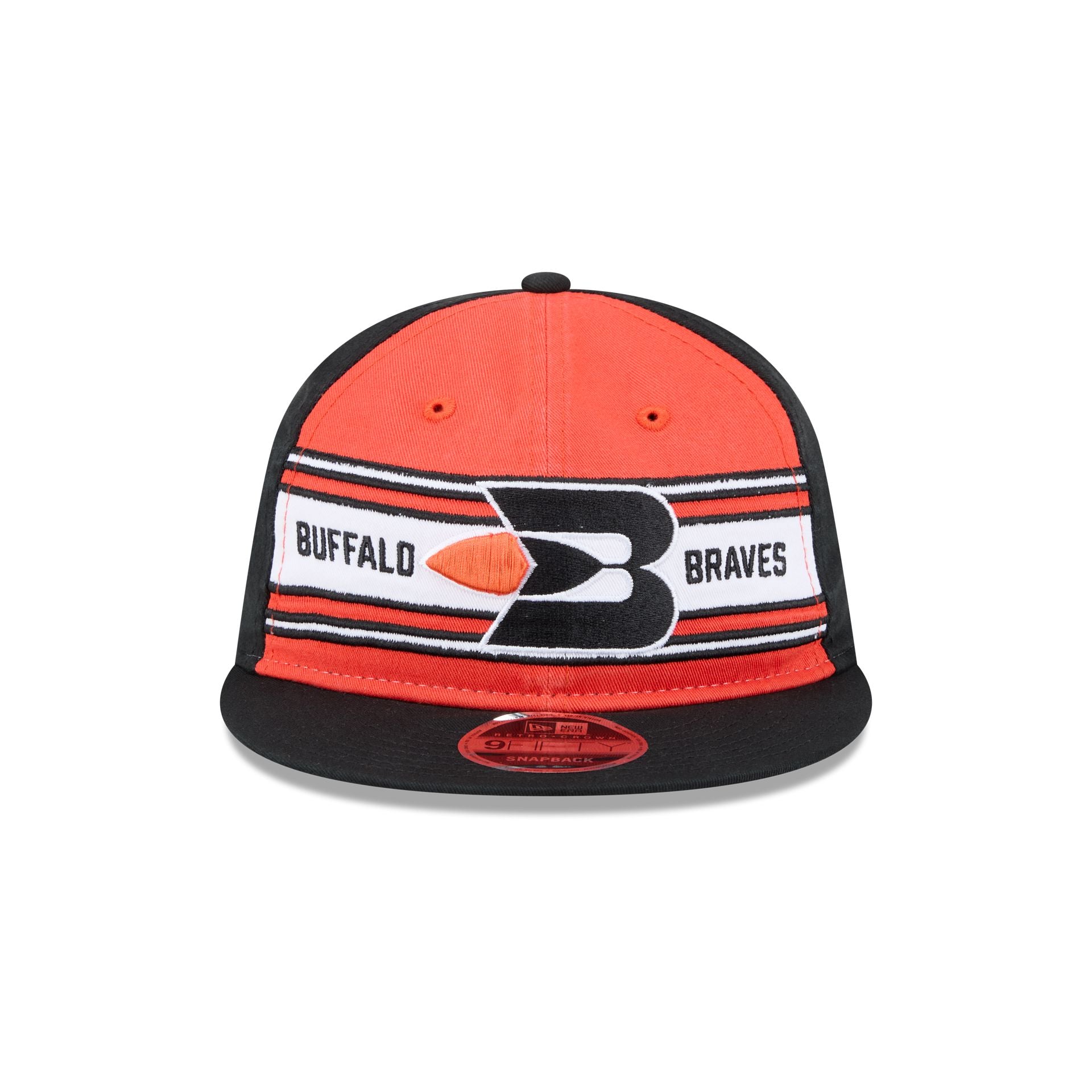 Alternative view of Buffalo Braves Team Stripes Retro Crown 9Fifty Snapback Hat