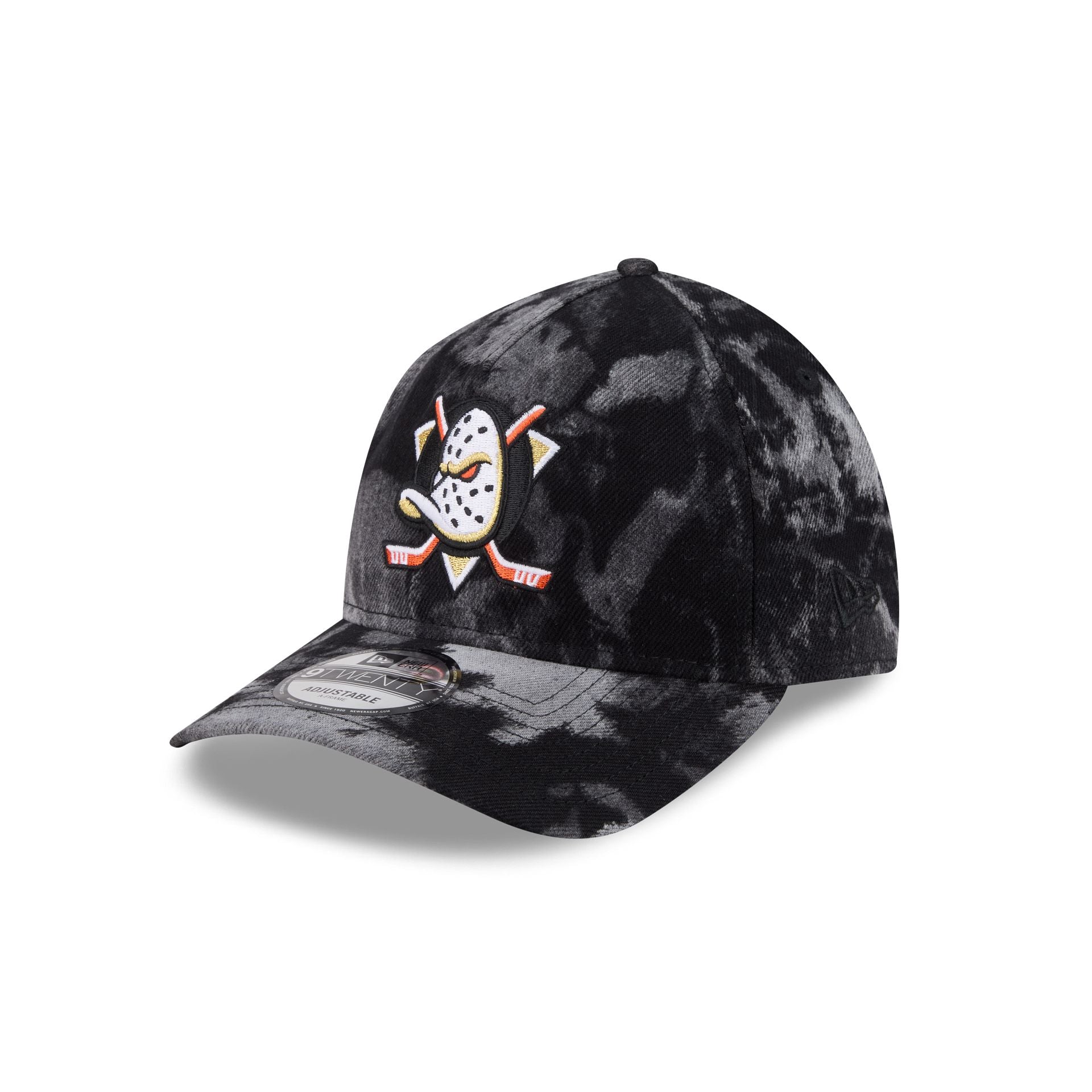 Anaheim Ducks Bleached Denim 9Twenty A-Frame Adjustable Hat
