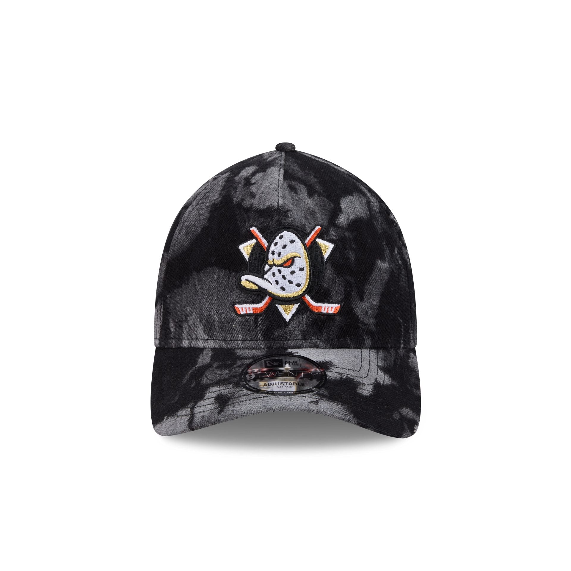 Alternative view of Anaheim Ducks Bleached Denim 9Twenty A-Frame Adjustable Hat
