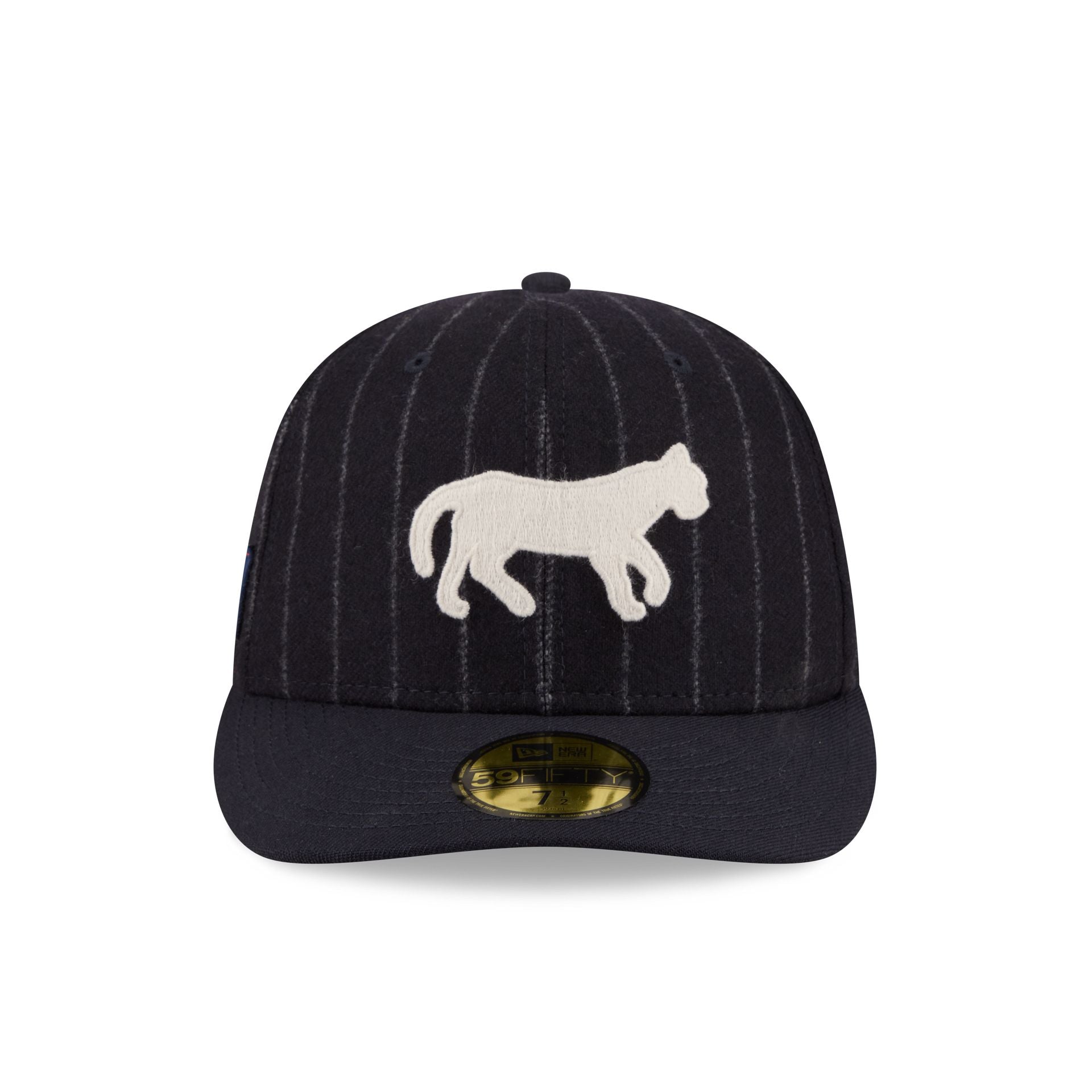 Alternative view of Detroit Tigers Pinstripe Merino & Cashmere Moon 59Fifty Fitted Hat