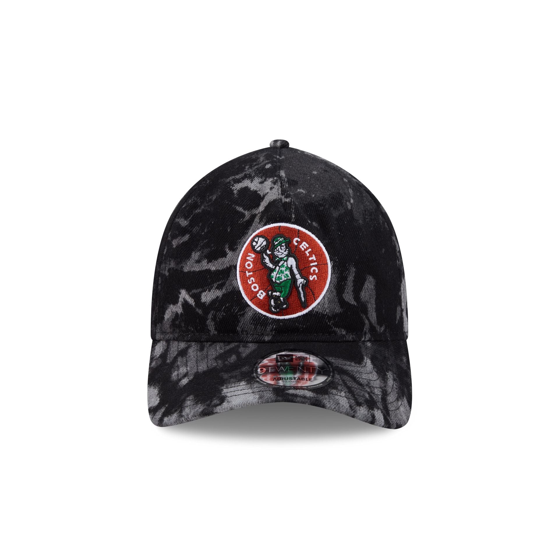Alternative view of Boston Celtics Bleached Denim 9Twenty A-Frame Adjustable Hat
