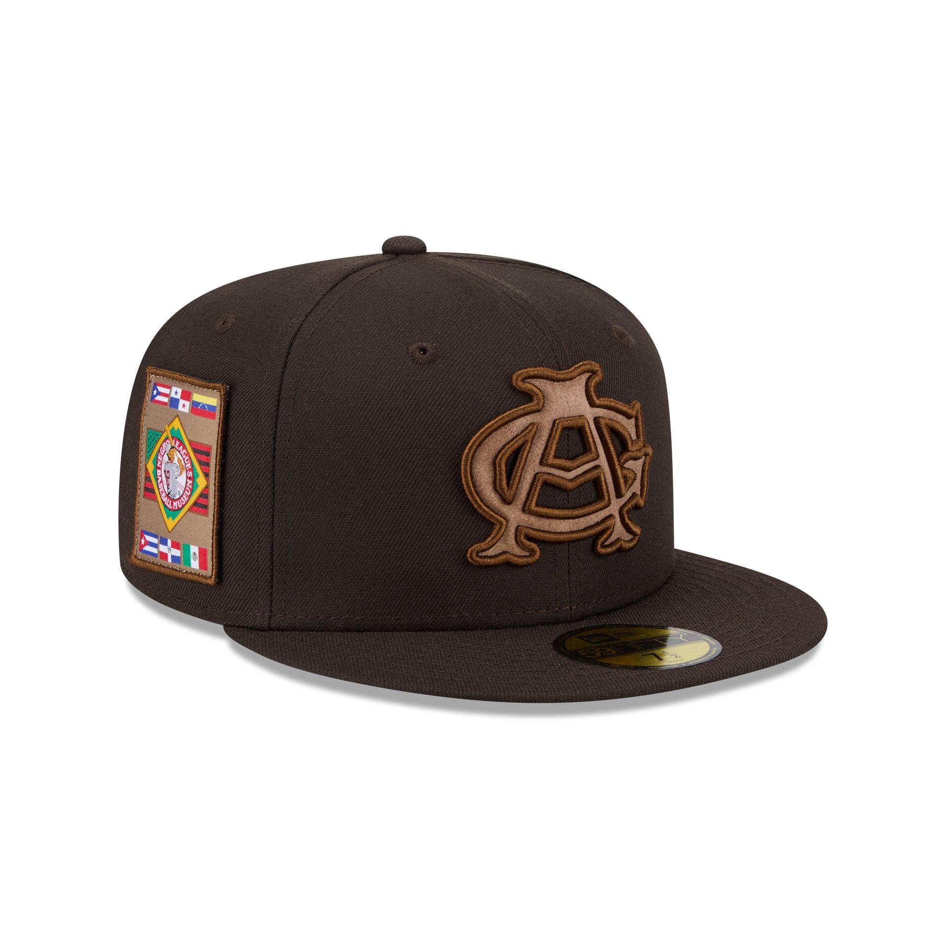 Chicago American Giants Brown Suede 59Fifty Fitted Hat