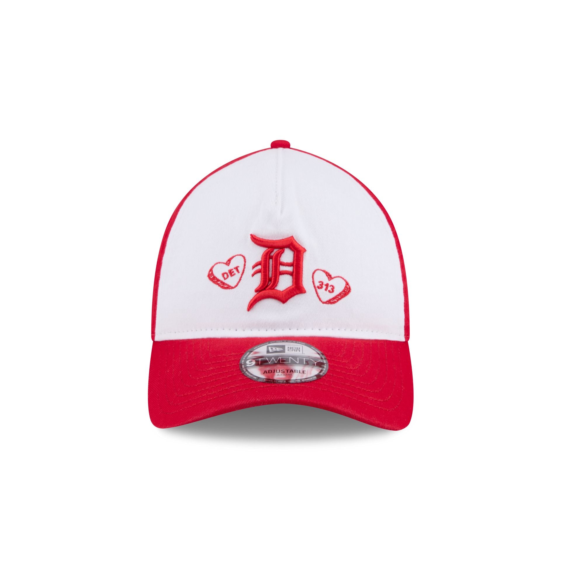 Alternative view of Detroit Tigers Conversation Hearts 9Twenty A-Frame Adjustable Hat