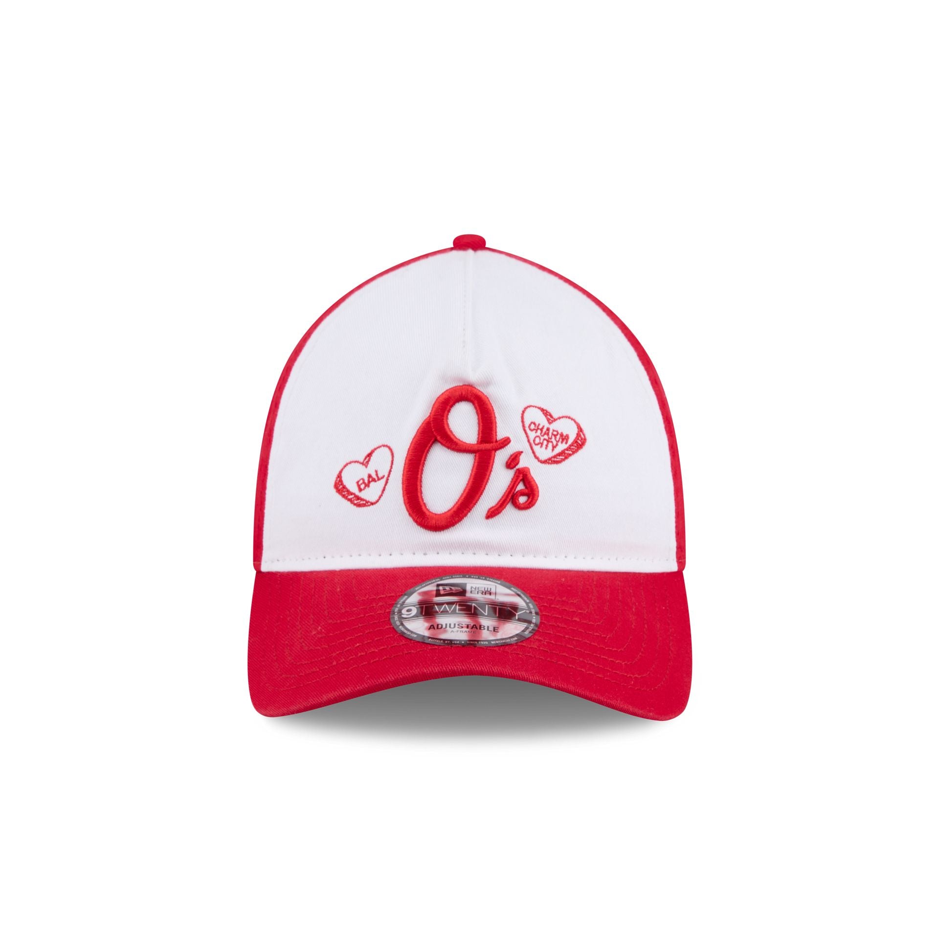 Alternative view of Baltimore Orioles Conversation Hearts 9Twenty A-Frame Adjustable Hat