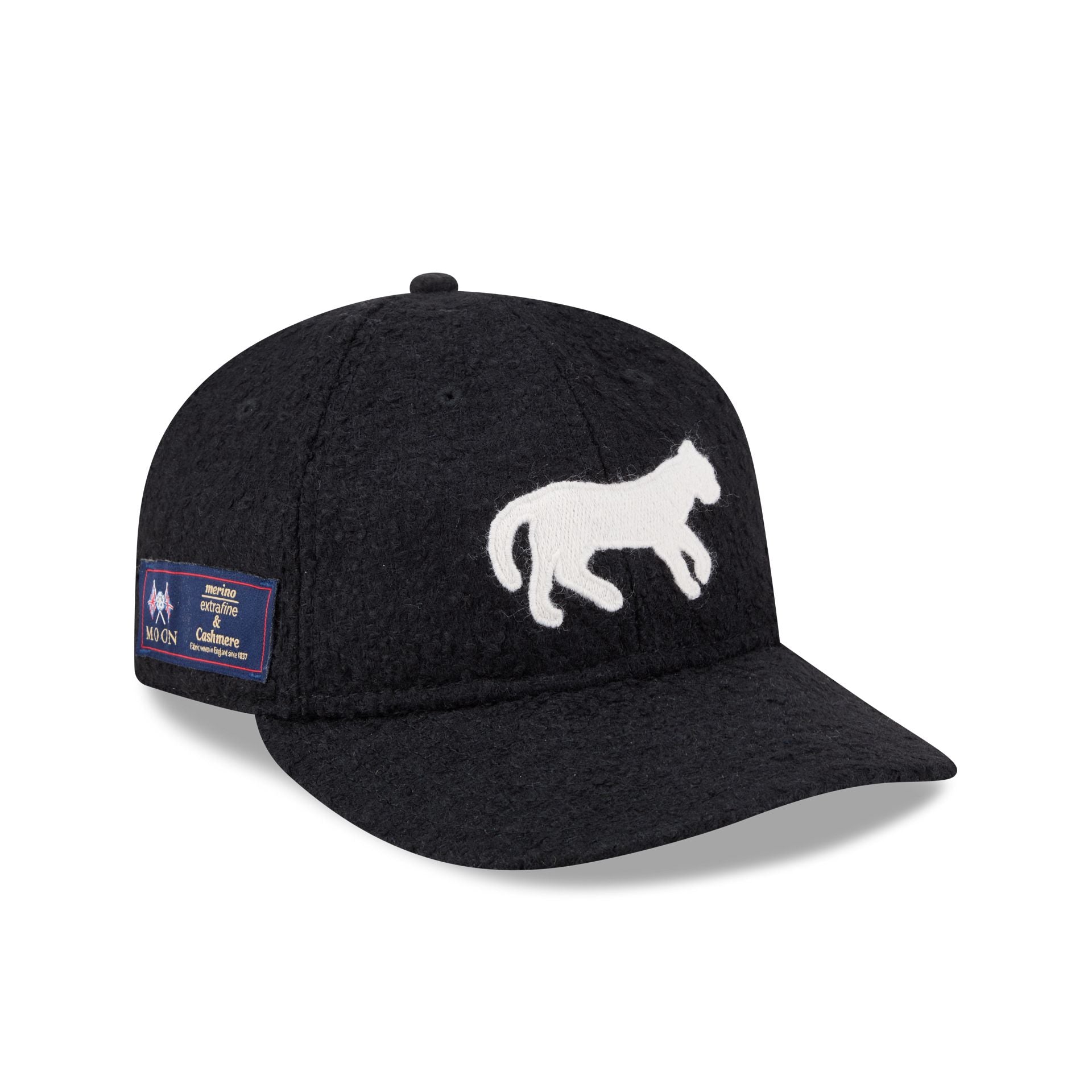 Detroit Tigers Navy Merino & Cashmere Moon Retro Crown 9Fifty Adjustable Hat