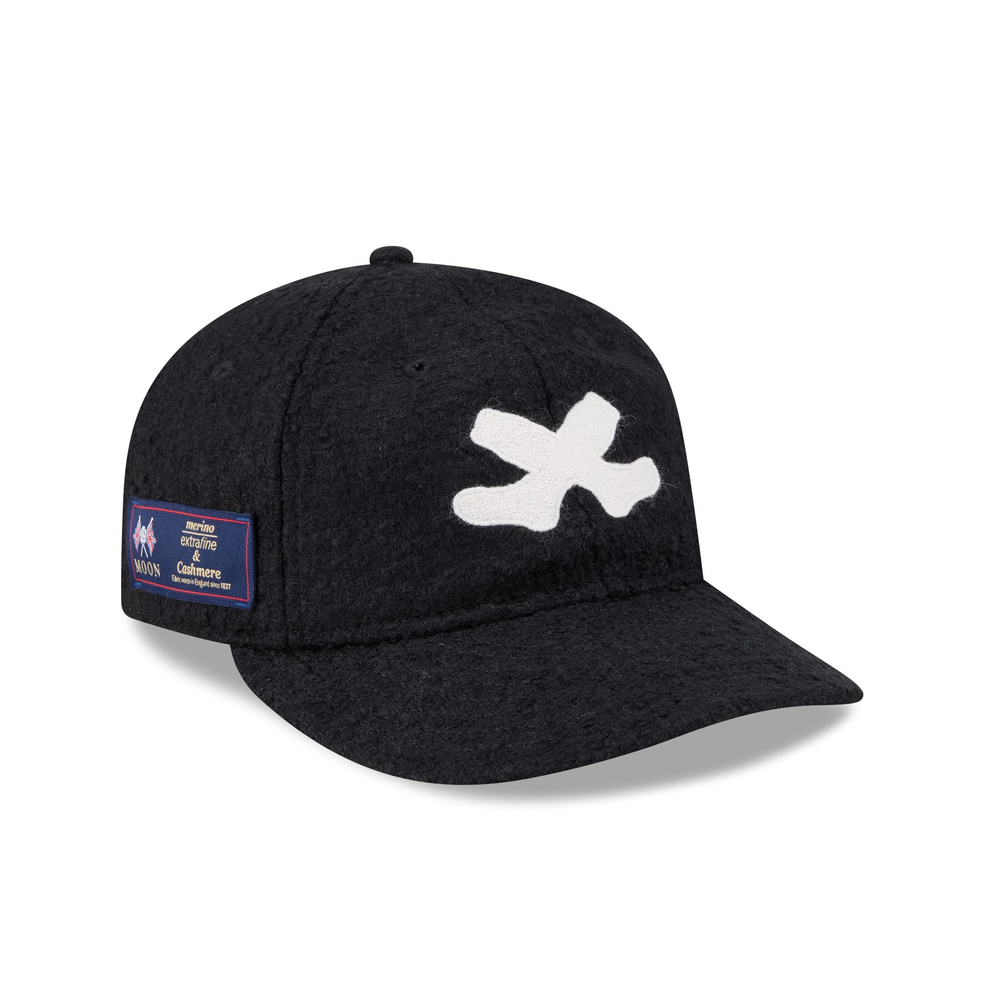 Chicago White Sox Navy Merino & Cashmere Moon Retro Crown 9Fifty Adjustable Hat