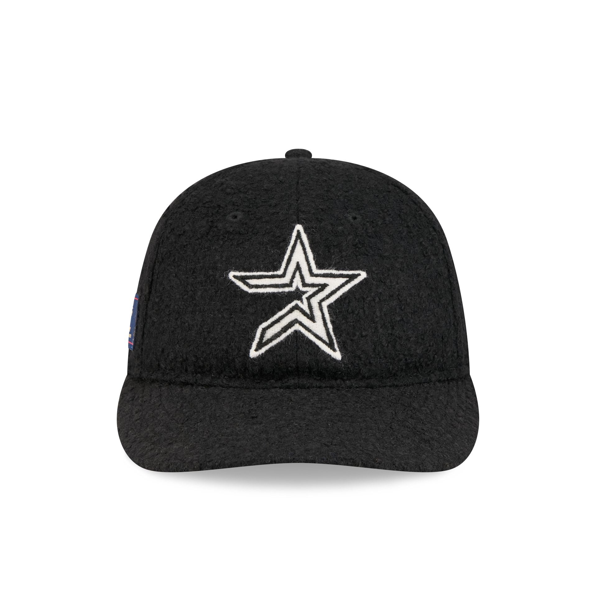 Alternative view of Houston Astros Navy Merino & Cashmere Moon Retro Crown 9Fifty Adjustable Hat