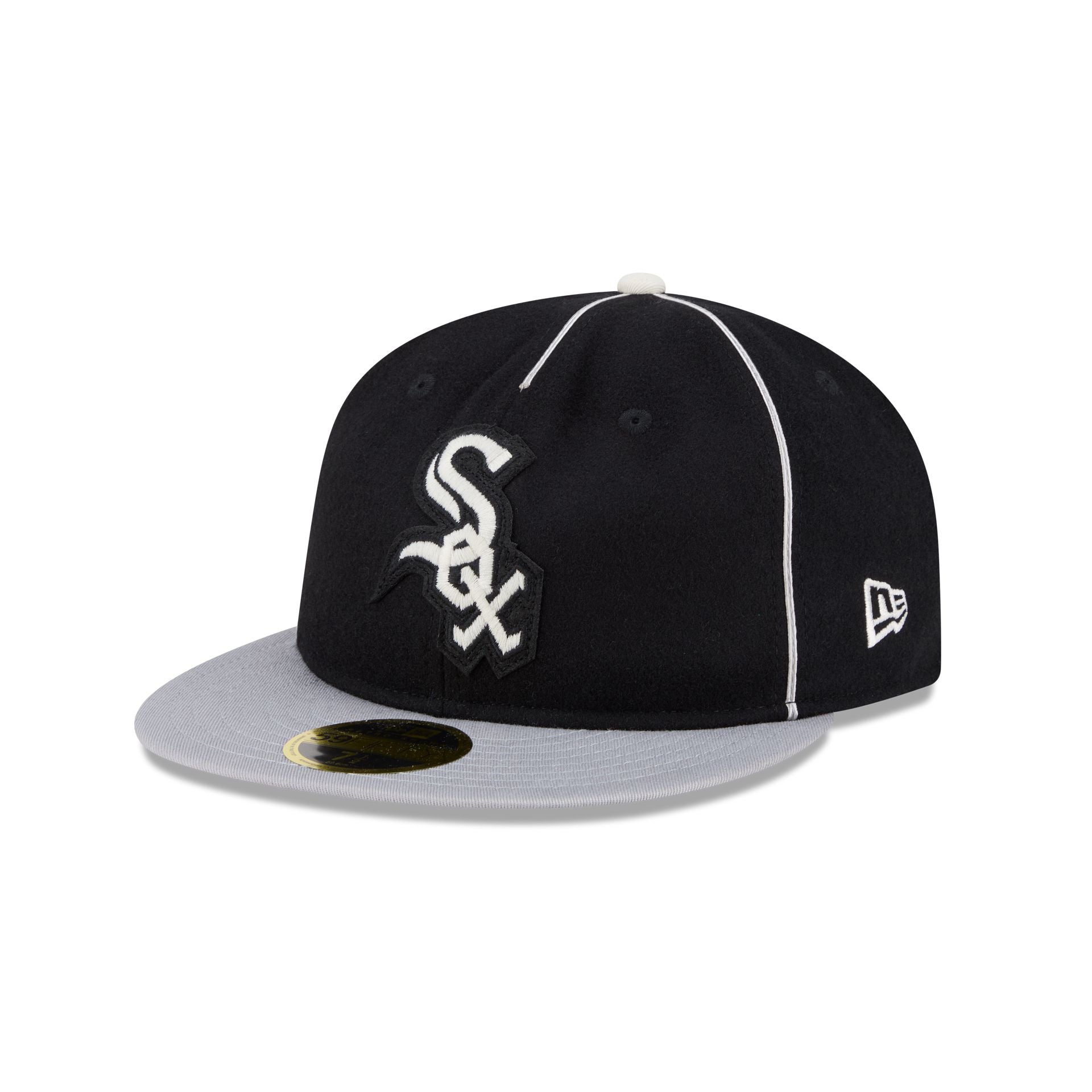 Chicago White Sox Felt Logo Retro Crown 59Fifty Fitted Hat