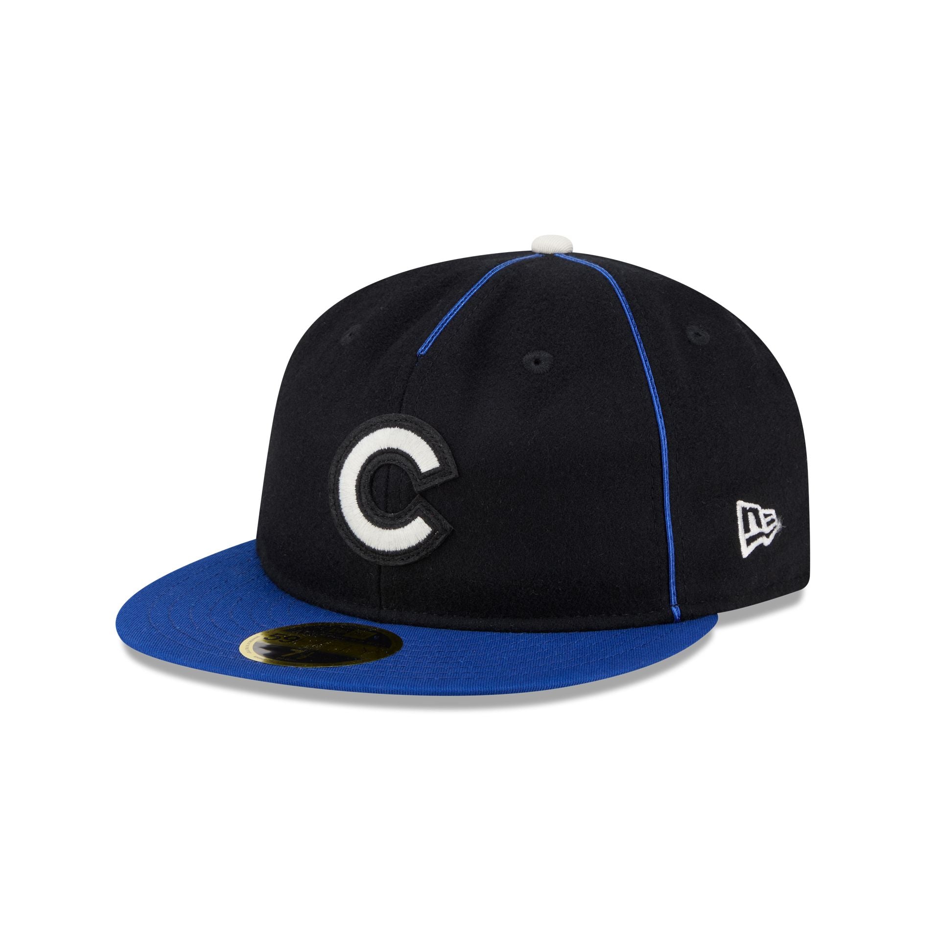 Chicago Cubs Felt Logo Retro Crown 59Fifty Fitted Hat