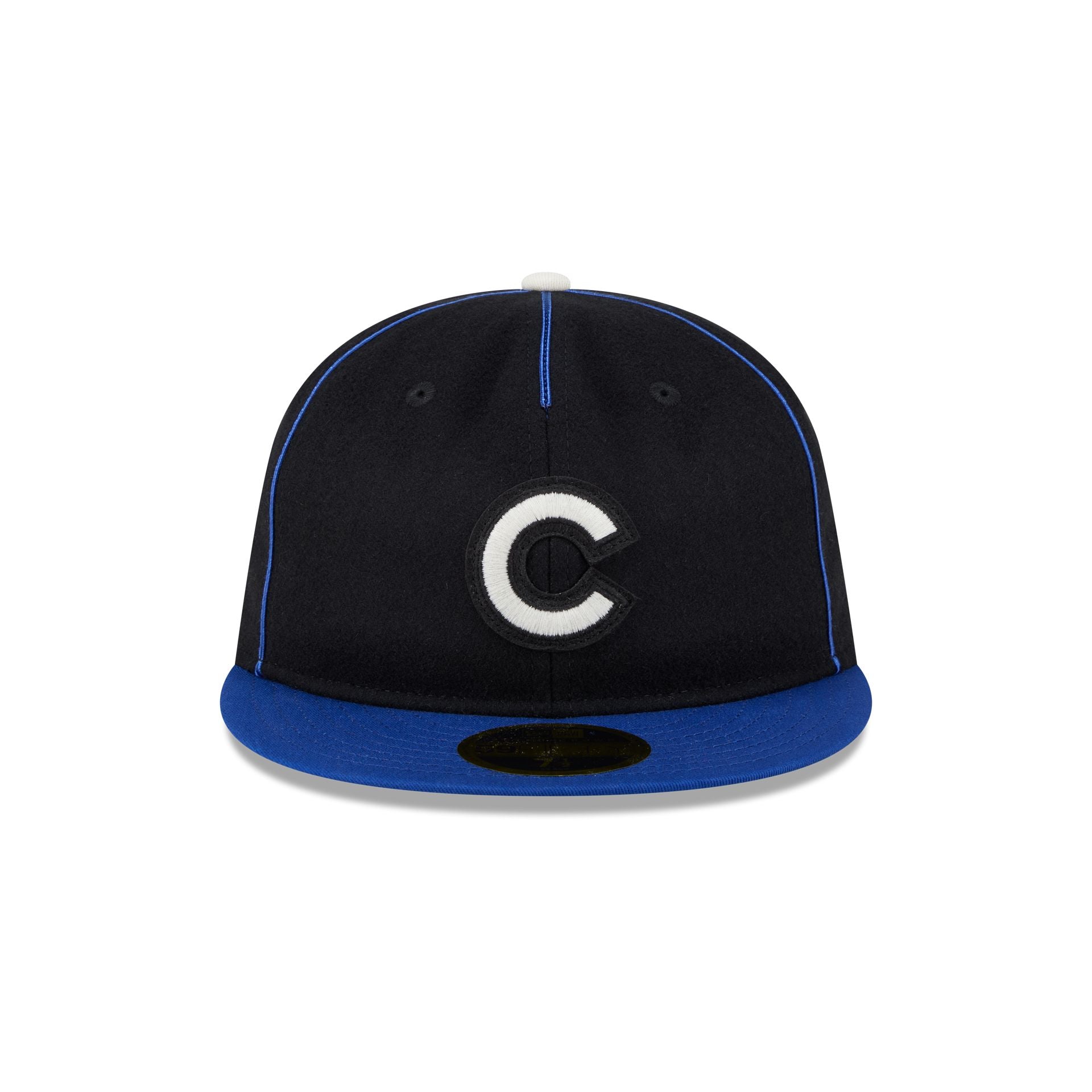 Alternative view of Chicago Cubs Felt Logo Retro Crown 59Fifty Fitted Hat