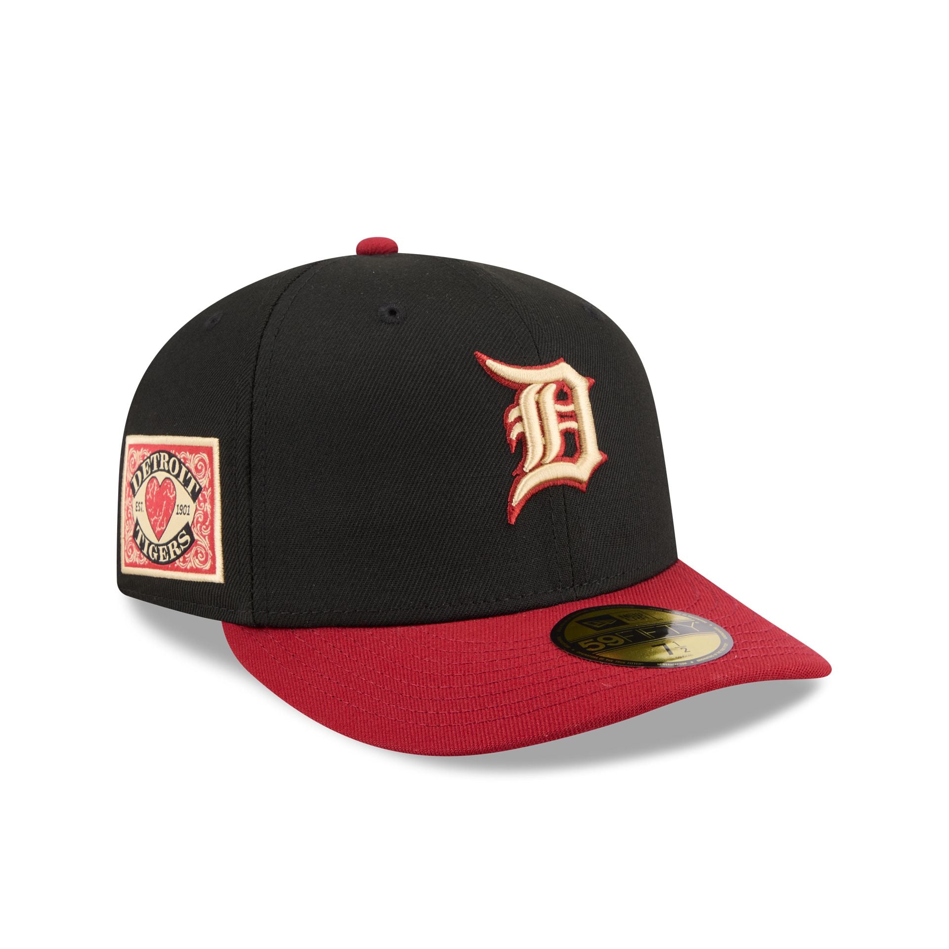 Detroit Tigers Team Cards 59Fifty Fitted Hat