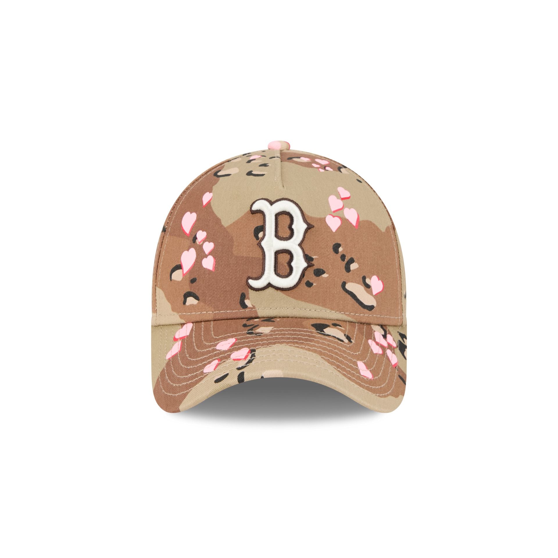 Alternative view of Boston Red Sox Camo Hearts 9Forty A-Frame Snapback Hat