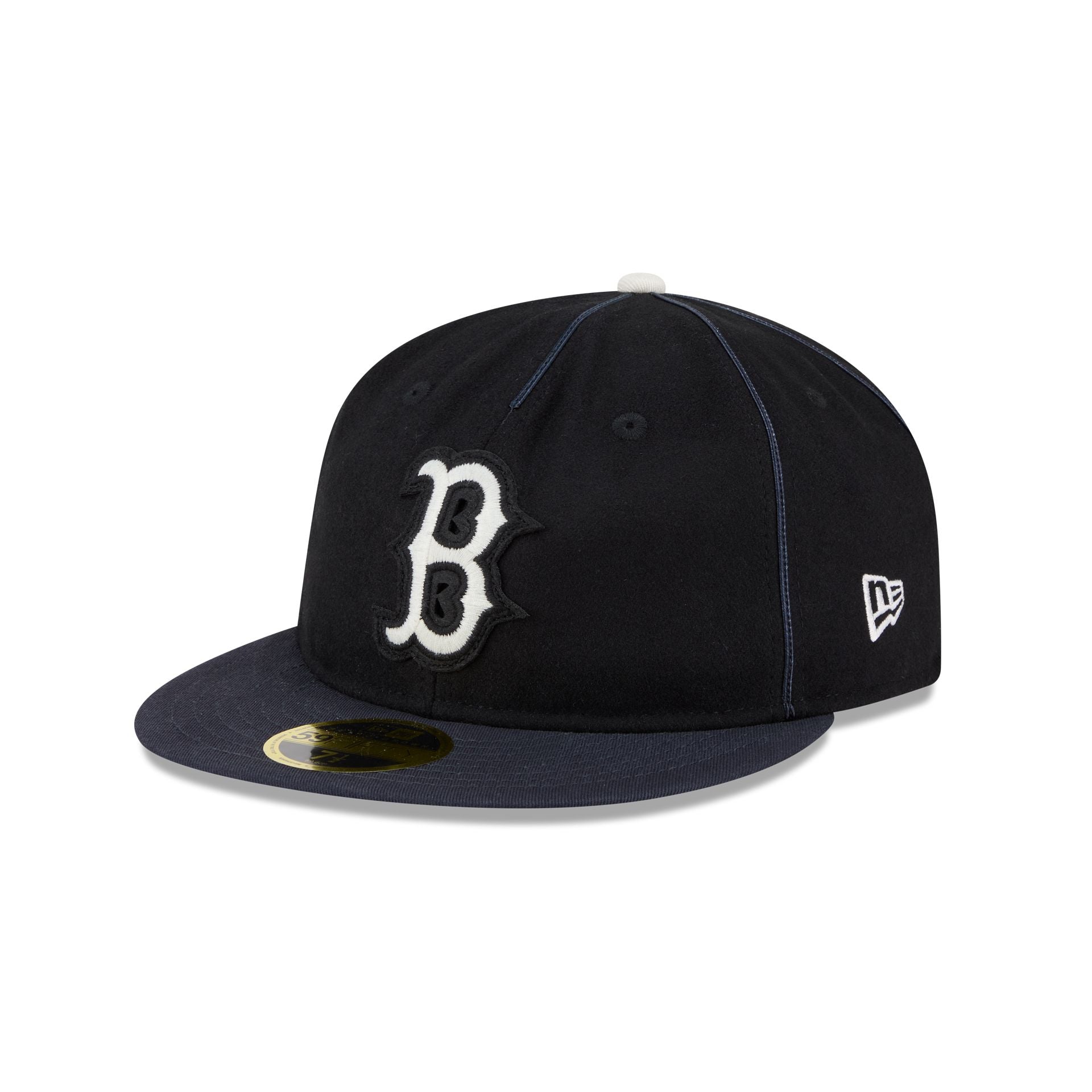 Boston Red Sox Felt Logo Retro Crown 59Fifty Fitted Hat
