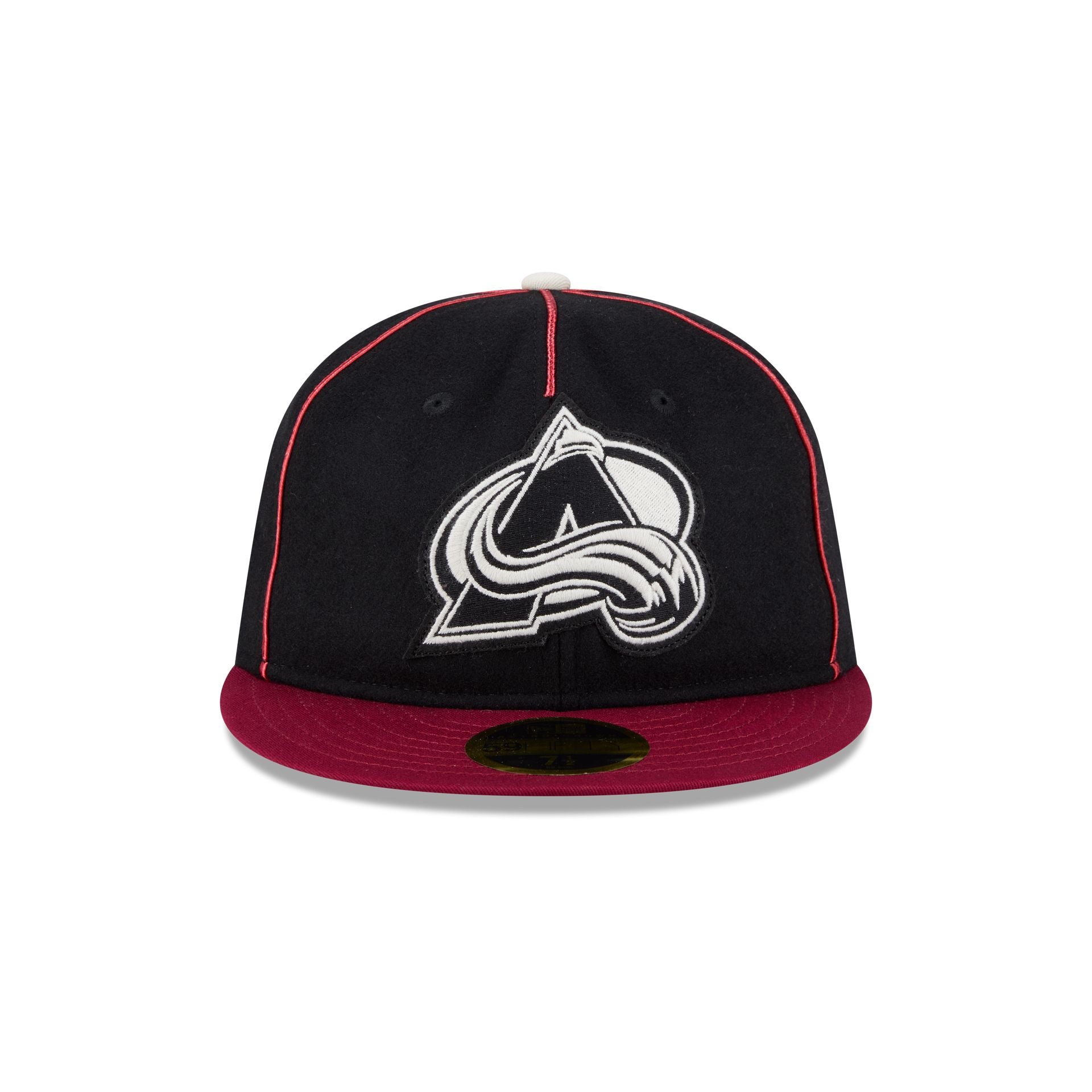 Alternative view of Colorado Avalanche Felt Logo Retro Crown 59Fifty Fitted Hat