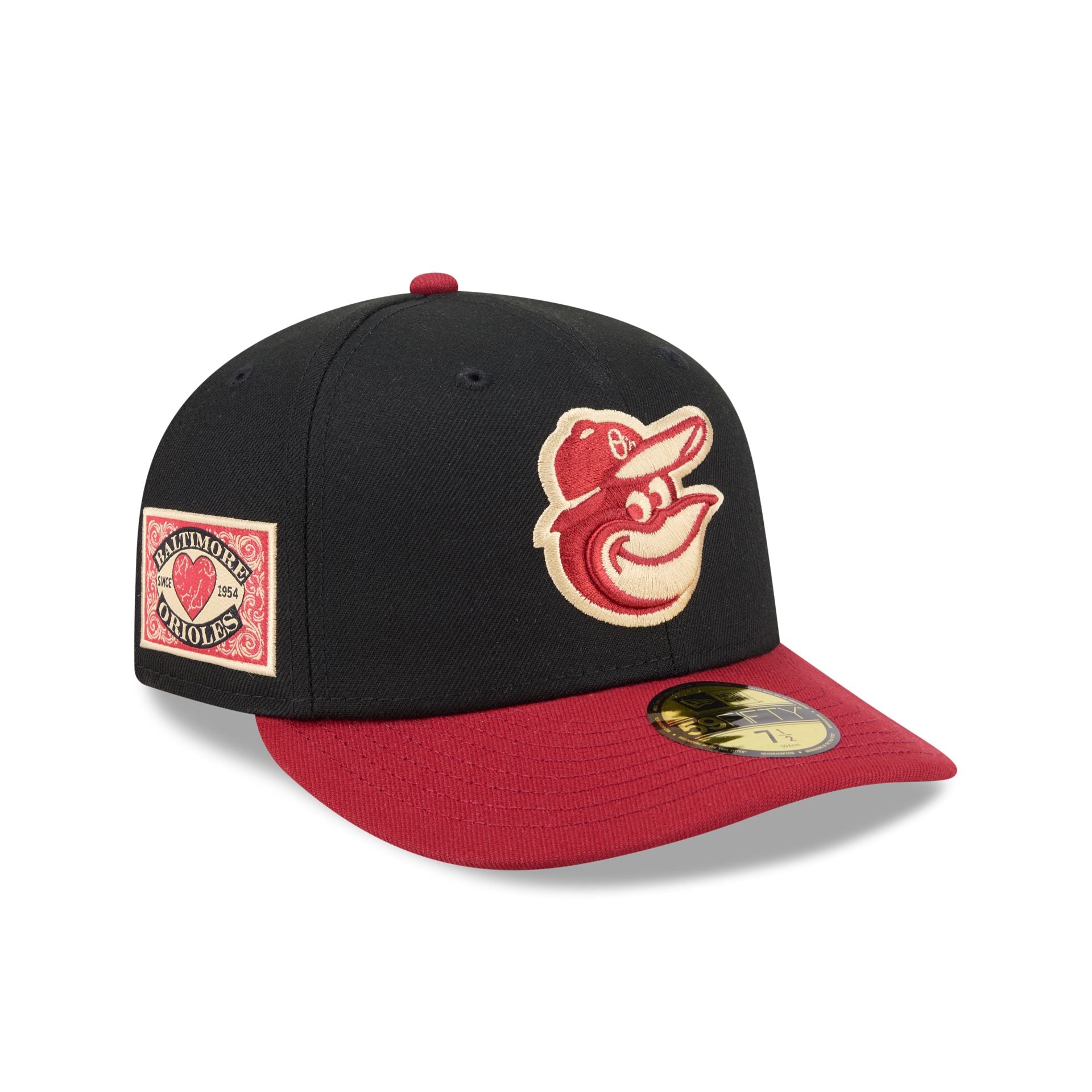 Baltimore Orioles Team Cards 59Fifty Fitted Hat
