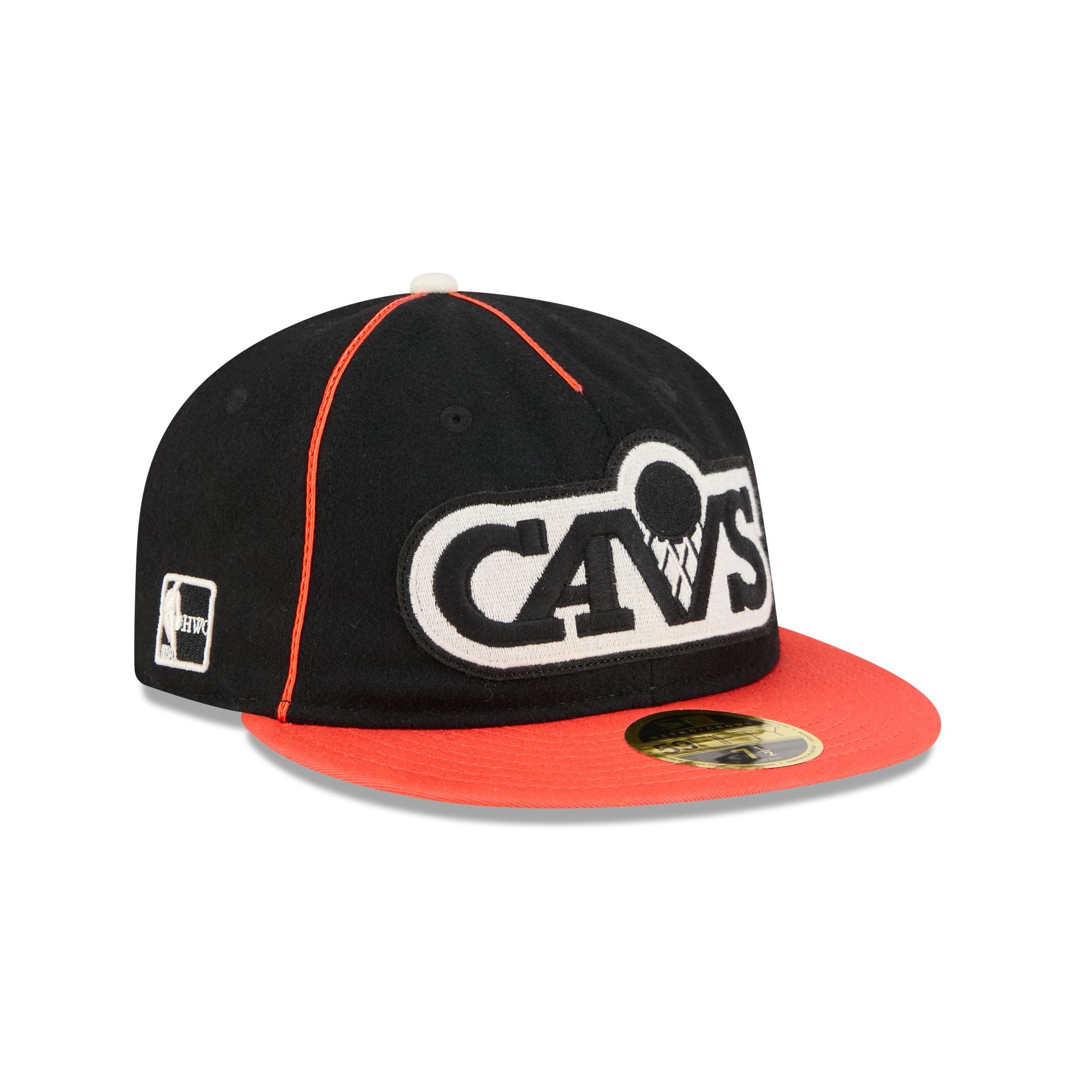 Cleveland Cavaliers Felt Logo Retro Crown 59Fifty Fitted Hat