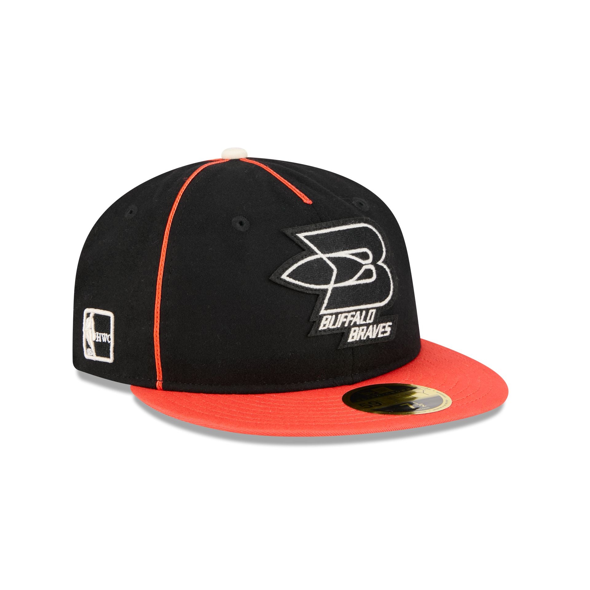 Buffalo Braves Felt Logo Retro Crown 59Fifty Fitted Hat