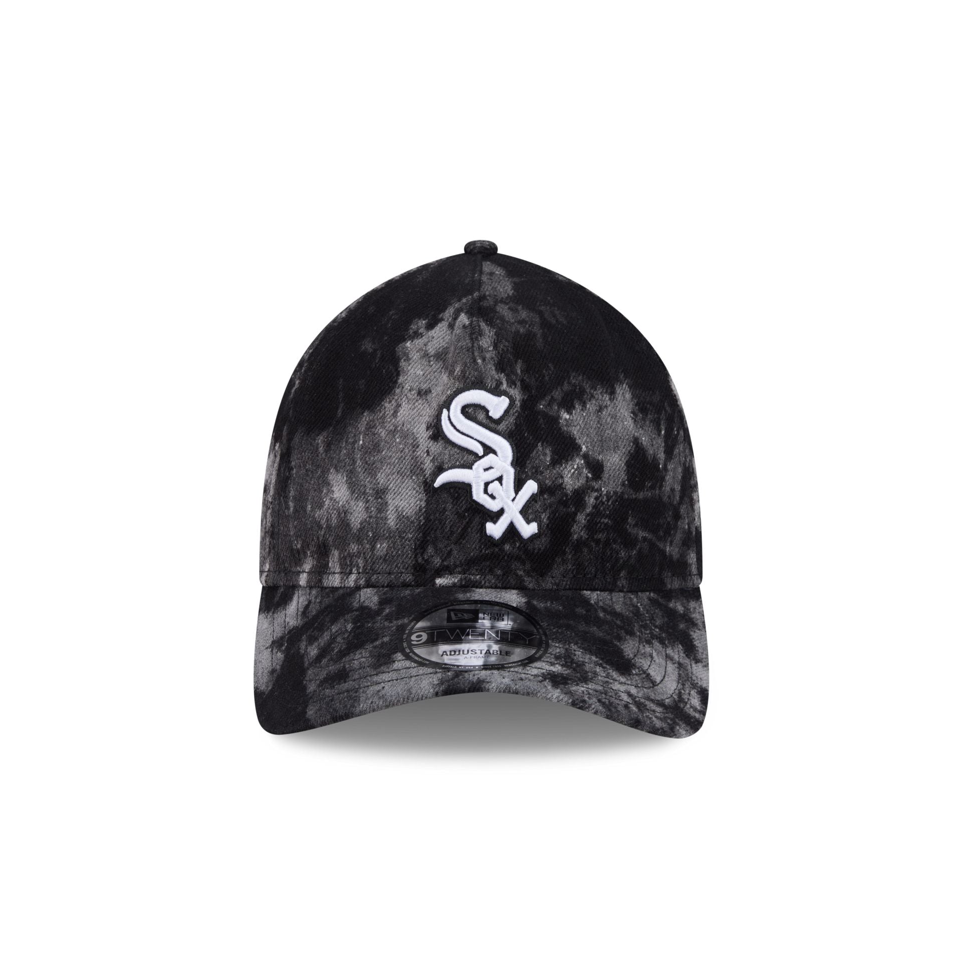 Alternative view of Chicago White Sox Bleached Denim 9Twenty A-Frame Adjustable Hat