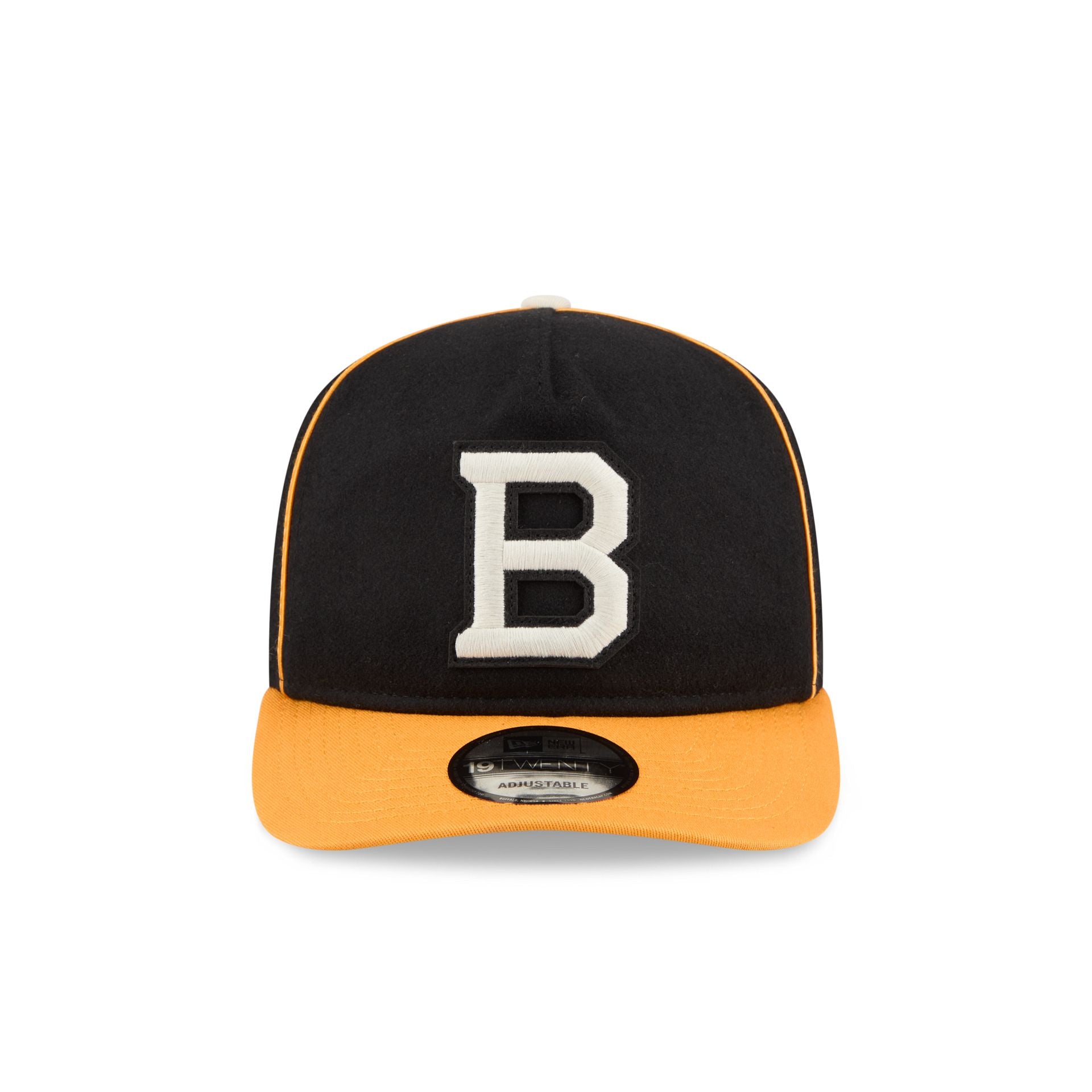 Alternative view of Boston Bruins Felt Logo 19Twenty Adjustable Hat