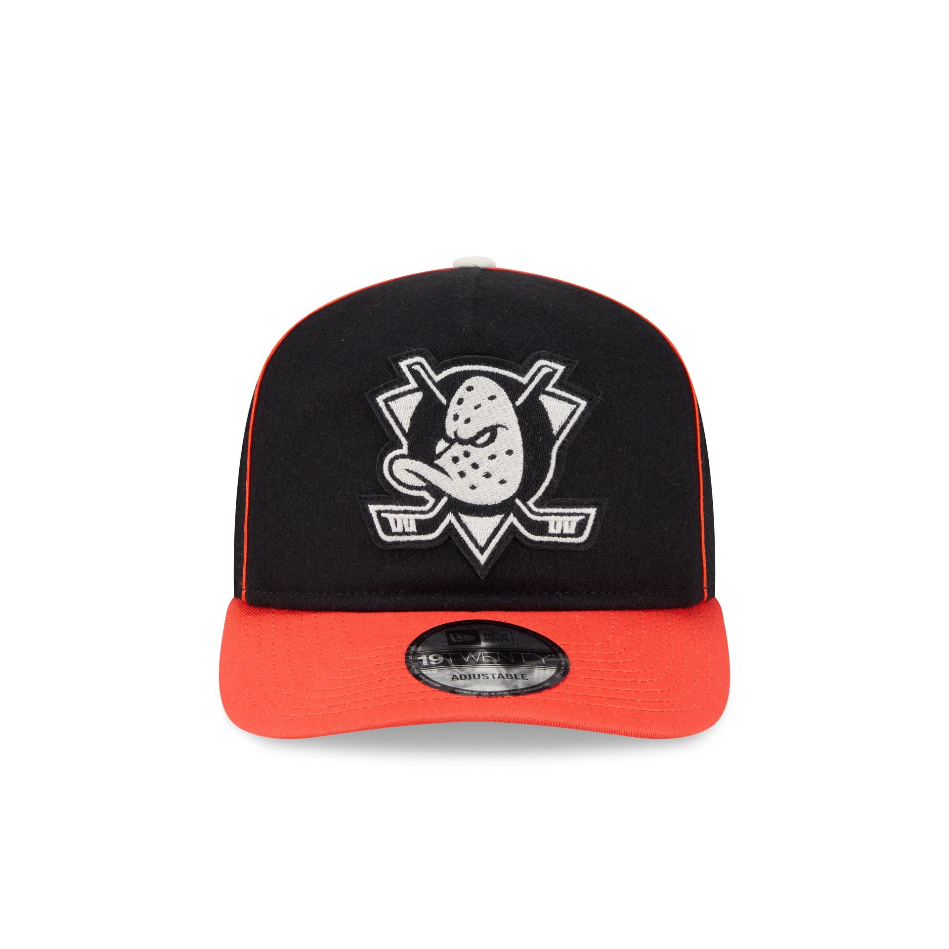 Alternative view of Anaheim Ducks Felt Logo 19Twenty Adjustable Hat