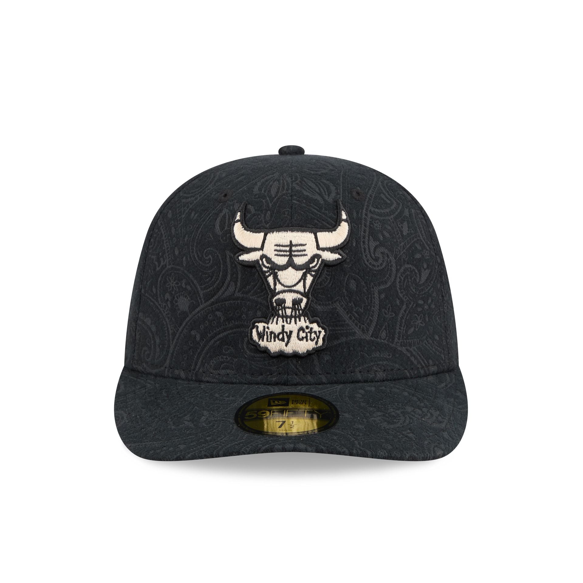 Alternative view of Chicago Bulls Three Looms Brushed Cotton 59Fifty Fitted Hat